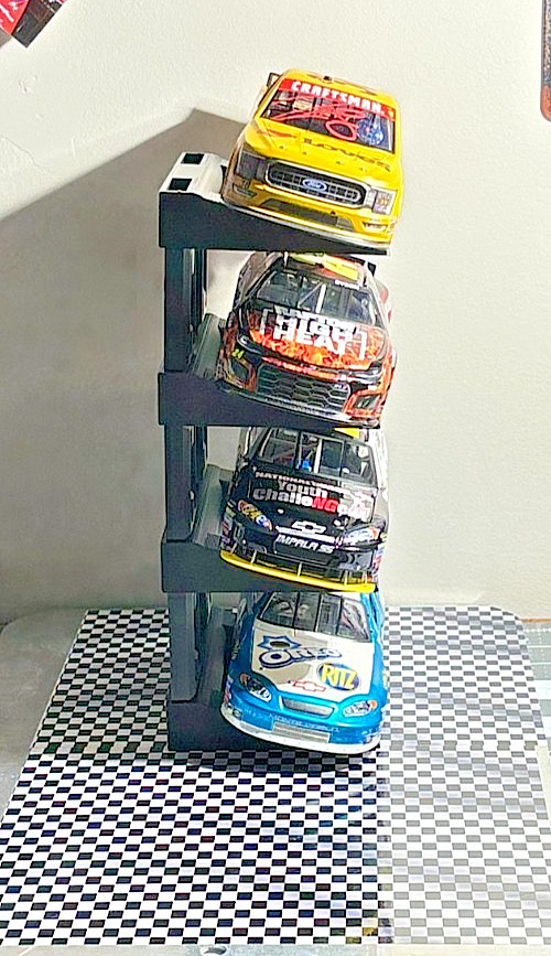 1/24 NASCAR/NASCAR TRUCK SERIES STACKING STANDS WITH MULTIPLE DISPLAYING OPTIONS