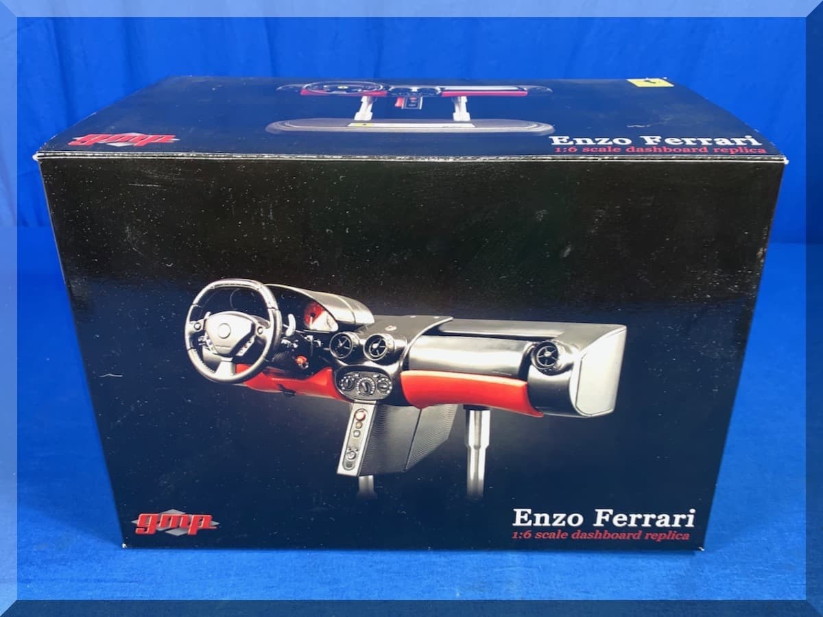 GMP FERRARI ENZO 1/6 SCALE DASHBOARD PLASTIC REPLICA WITH STAND – FREE SHIPPING