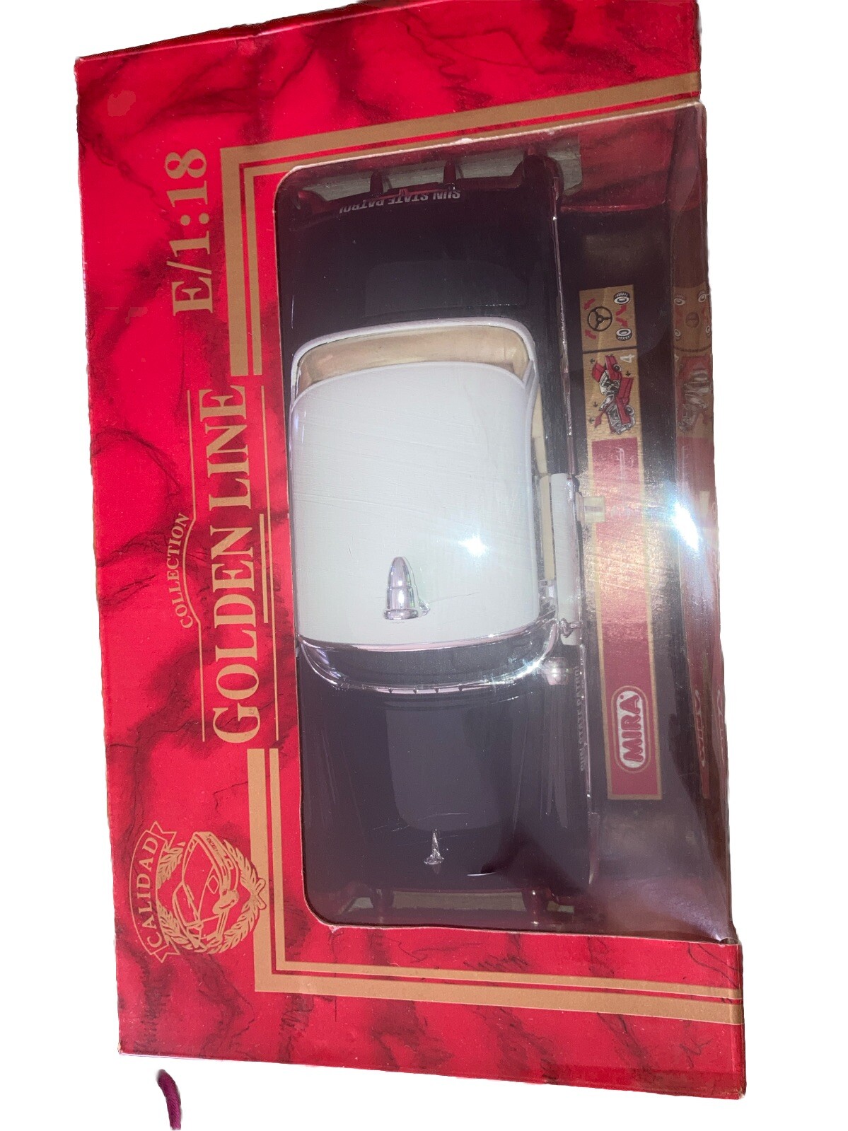 Calidad Golden Line 1955 Buick Sun State Patrol Car 1:18 Scale
