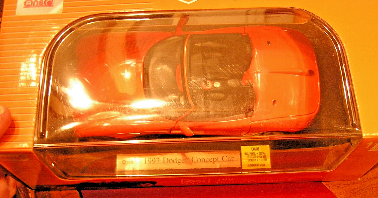 1997 Dodge Concept Car Convertible – Anson Collectibles 1:18 Die Cast