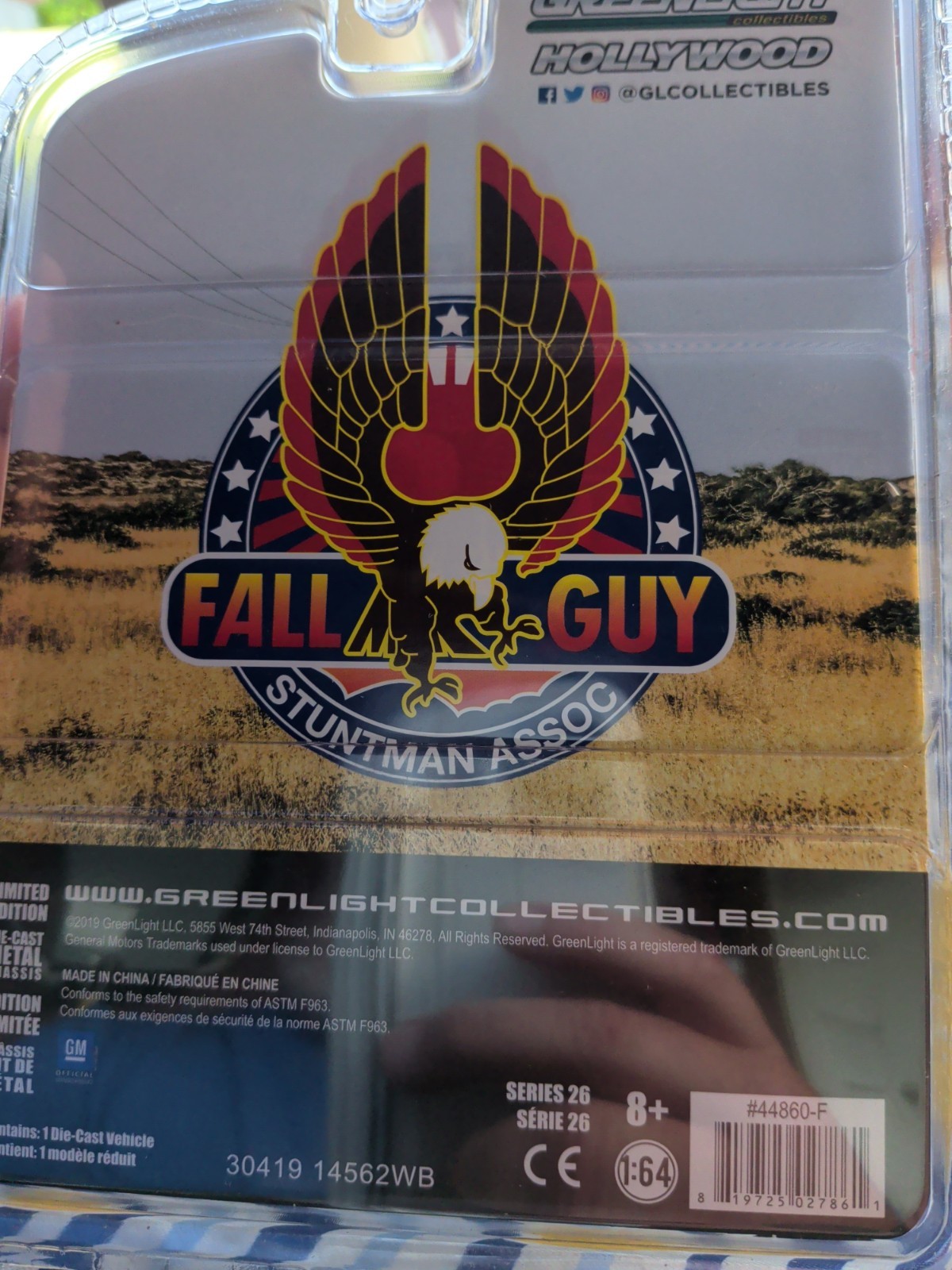 Greenlight Hollywood Series 26 “Fall Guy” 1982 GMC K-2500 Pickup 44860-F