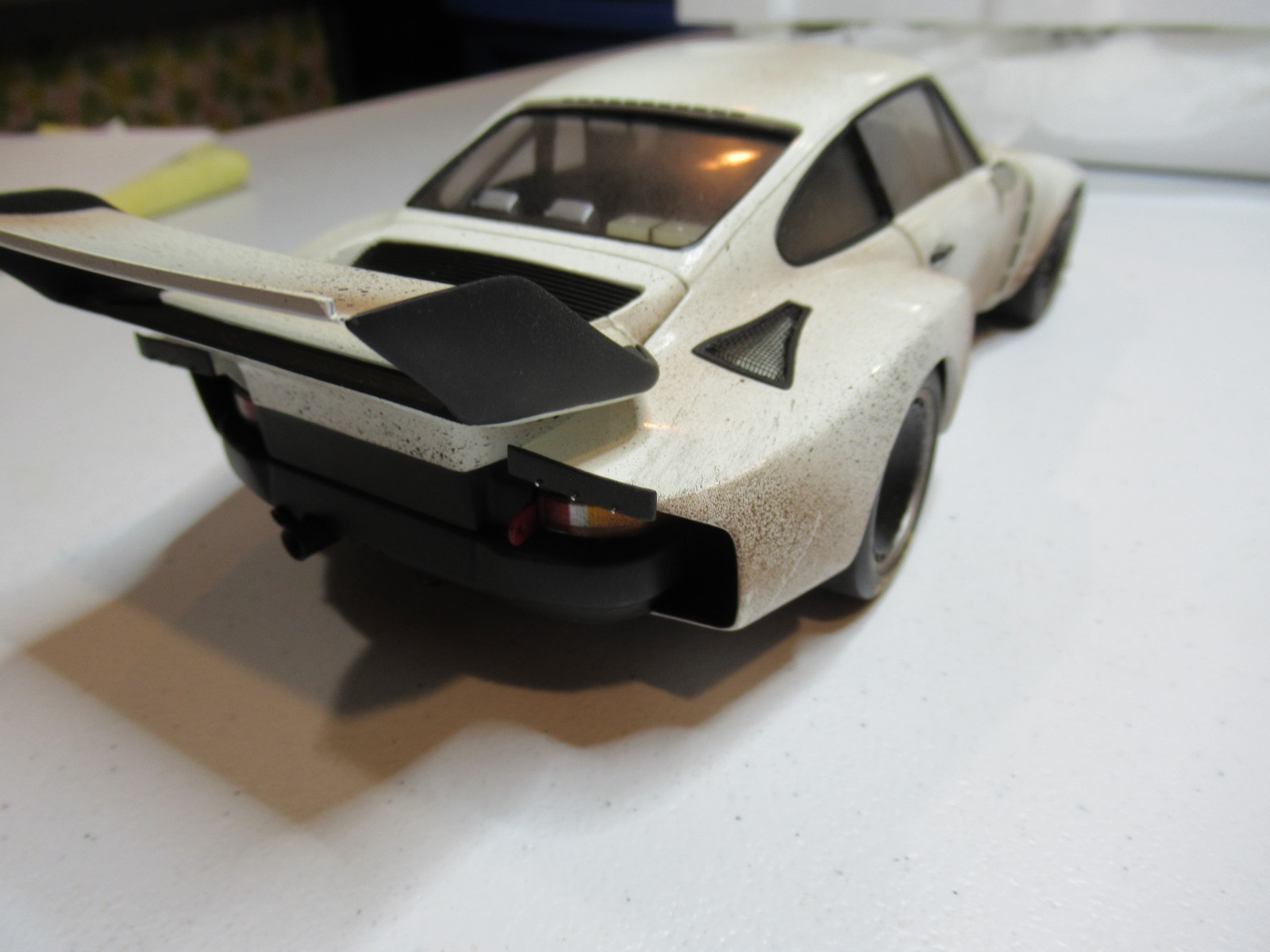1976 Porsche 935 White Works Prototype Ultra Rare Finish Line Plus FLP Exoto