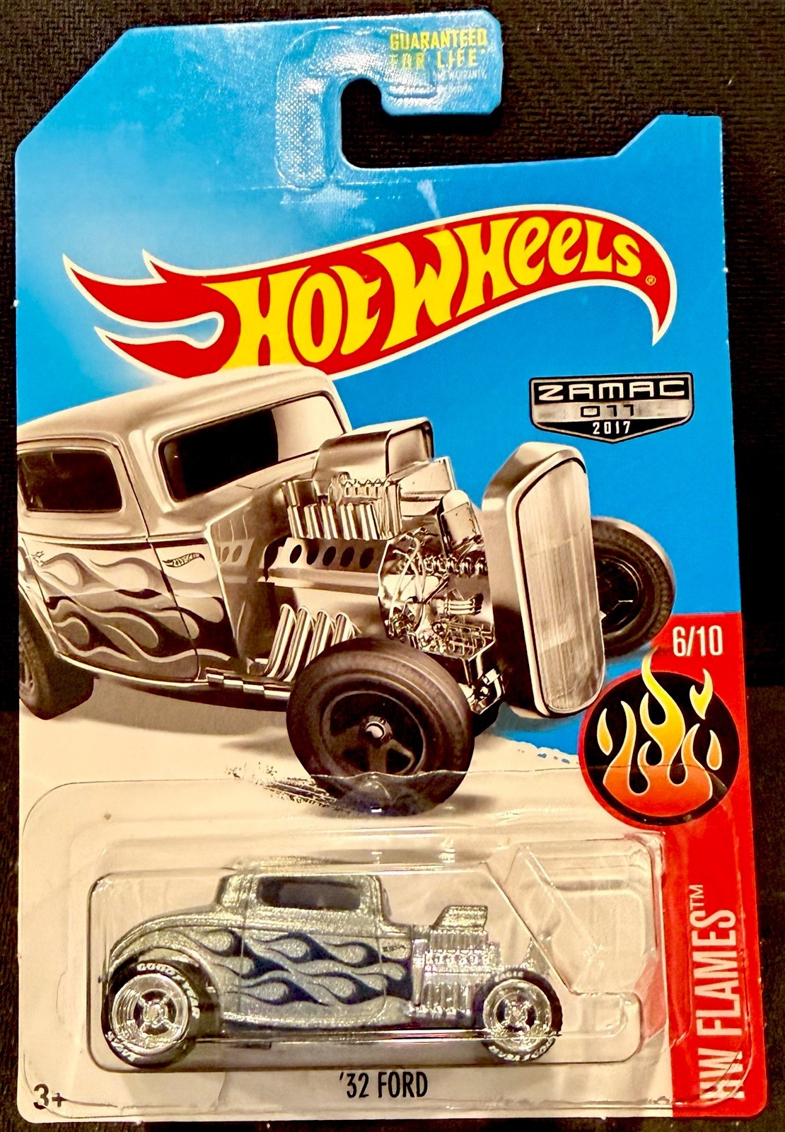 Hot Wheels ’32 Ford Zamac CUSTOM Wheel & Tire Real Riders