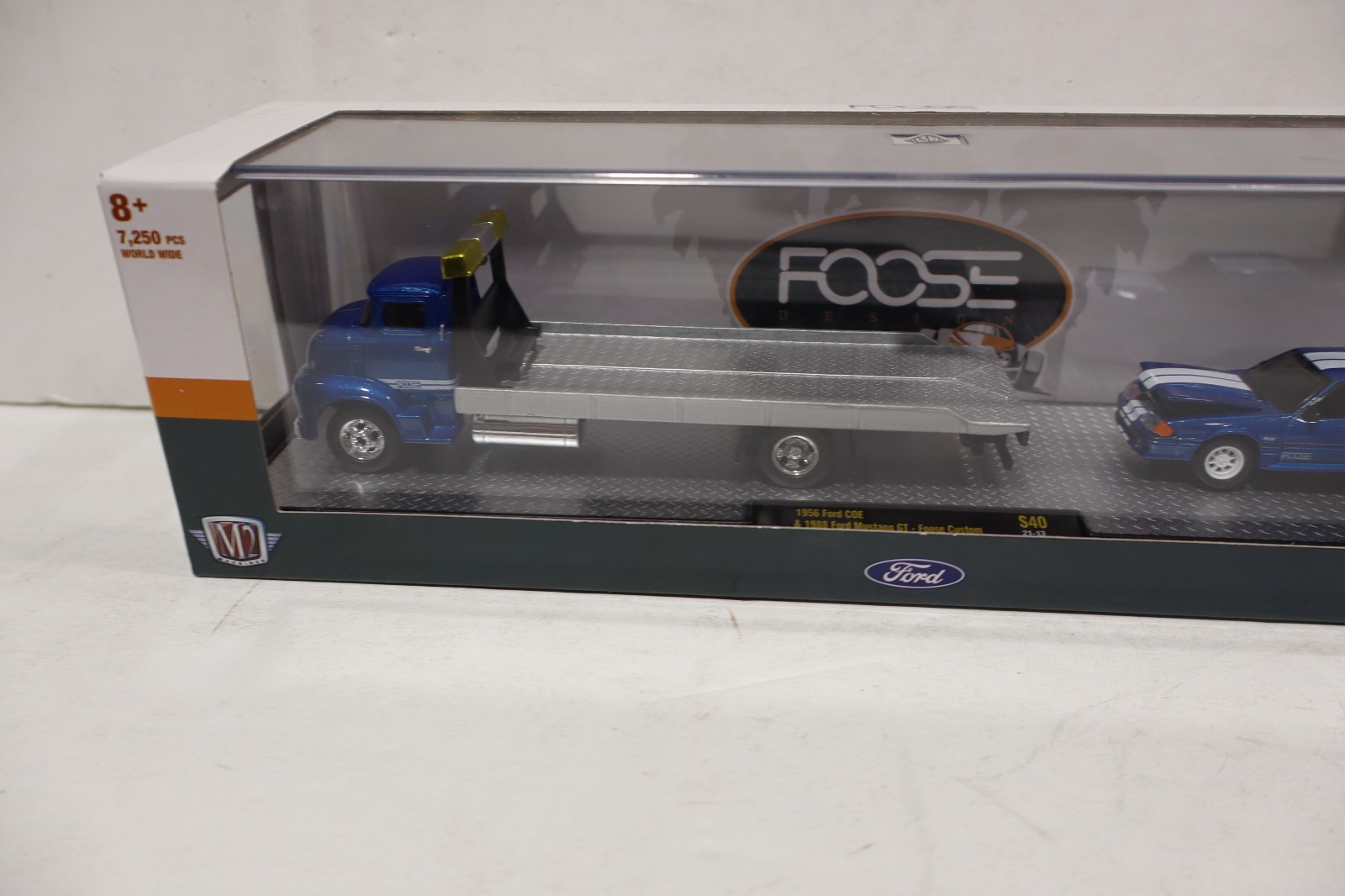 2021 M2 MACHINES “ 1988 FORD MUSTANG GT & 1956 FORD COE “ FOOSE CUSTOM