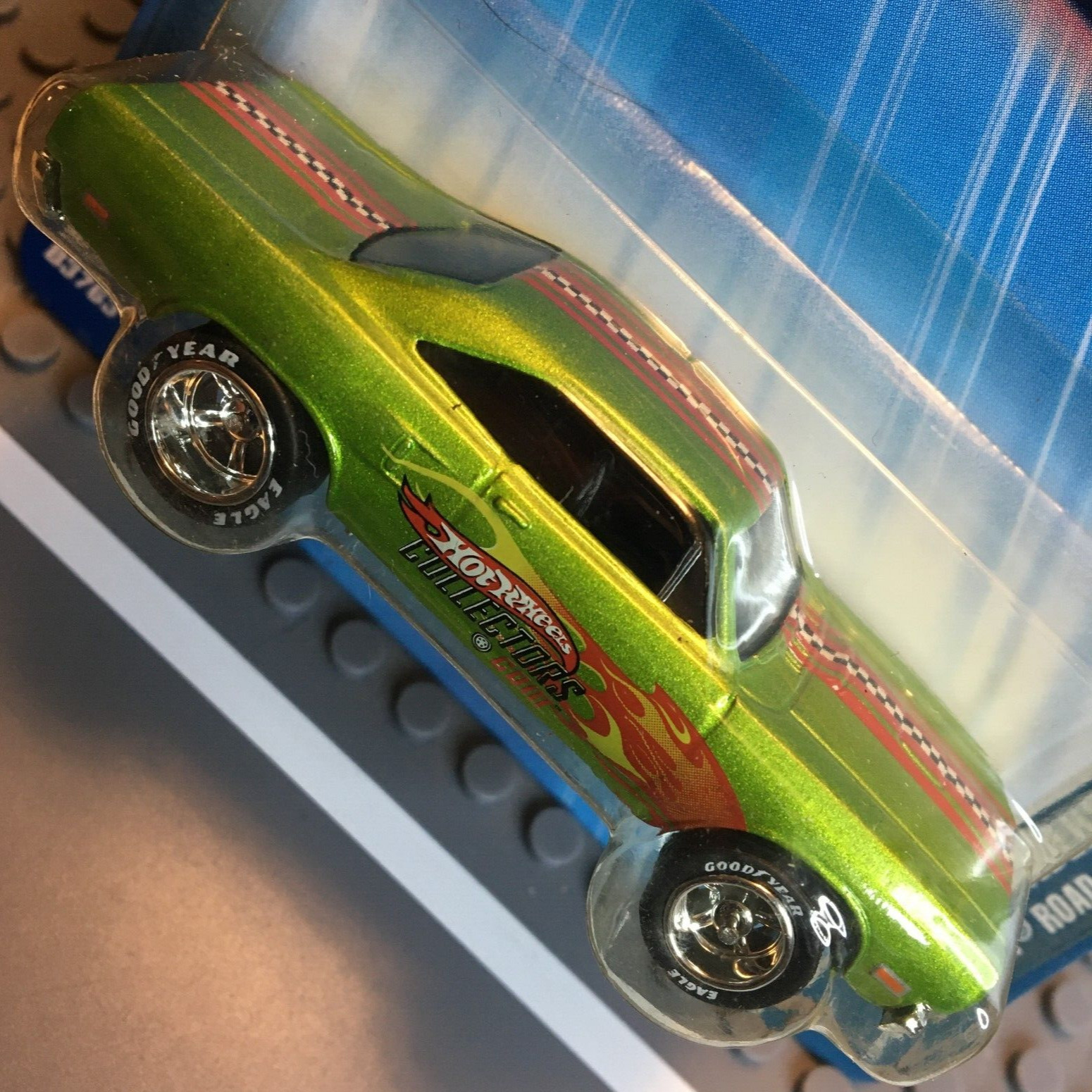 Hot Wheels Wastelanders ’70 Plymouth Road Runner CUSTOM Real Riders Wheel Swap