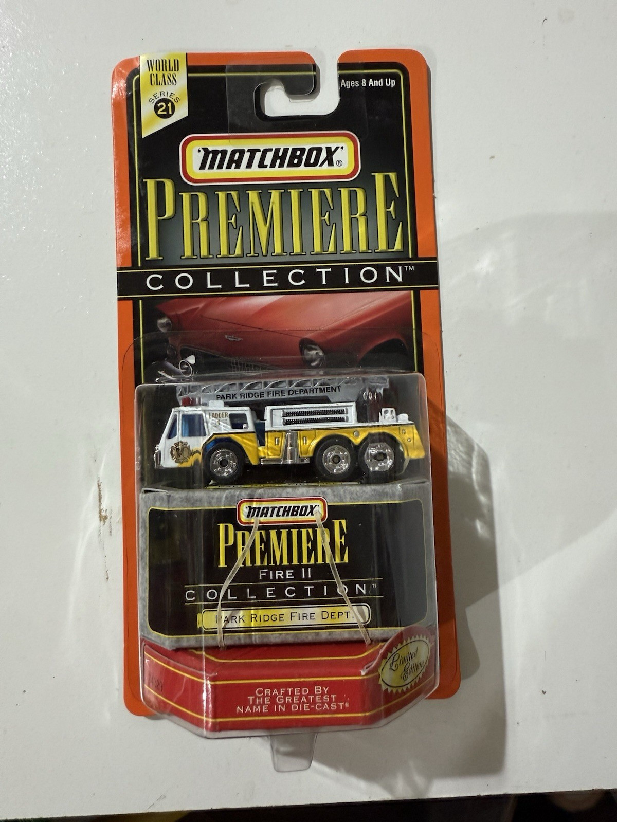 Matchbox Premiere Collection Park Ridge Fire Dept Fire Truck 1:64 Diecast
