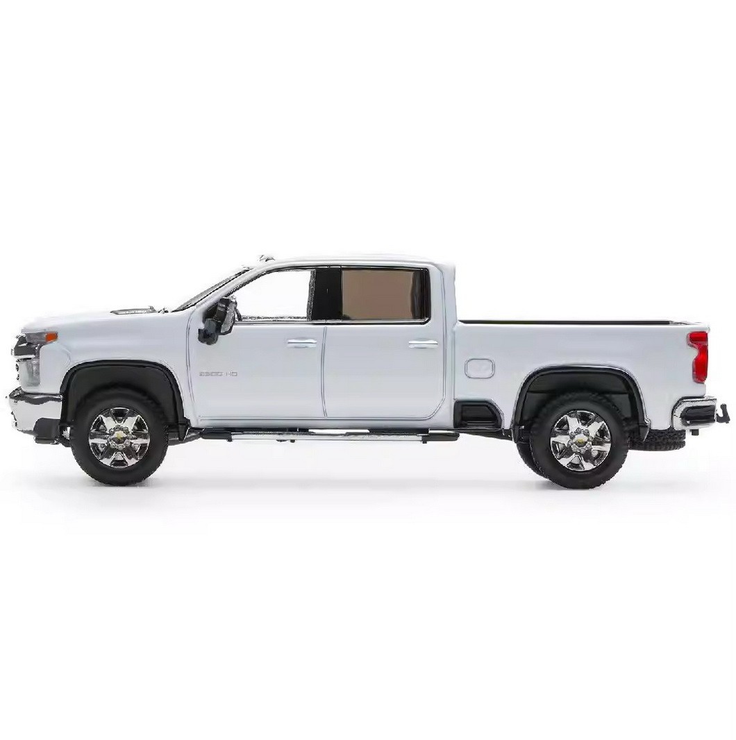 SMC 1/64 CHEVY SILVERADO PICK UP TRUCK Die Cast -WHITE-
