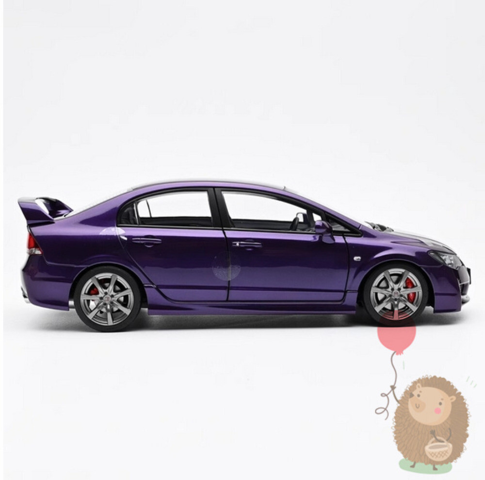 MOTORHELIX MH 1/18 Honda civic FD2 Later version Alloy Diecast Model Car Kid Toy