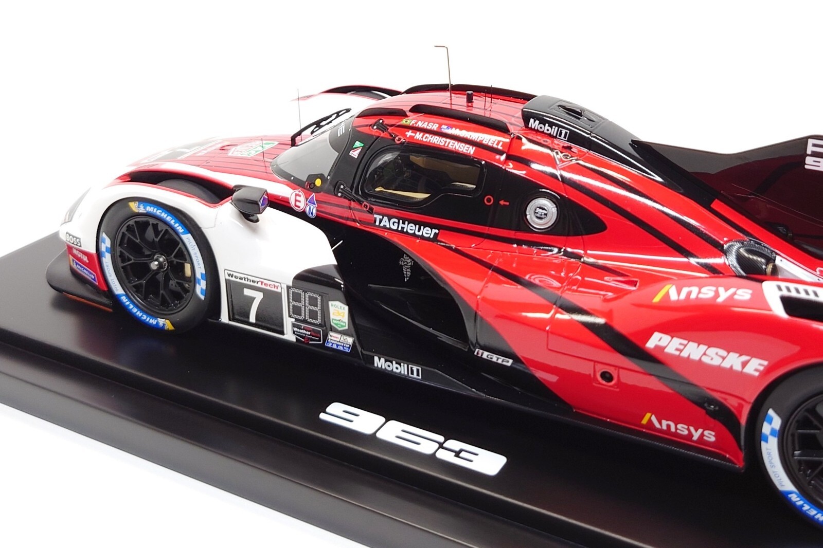 Spark 1:18 Porsche 963 #7 Penske – 24h Daytona 2023 (Dealer Edition)
