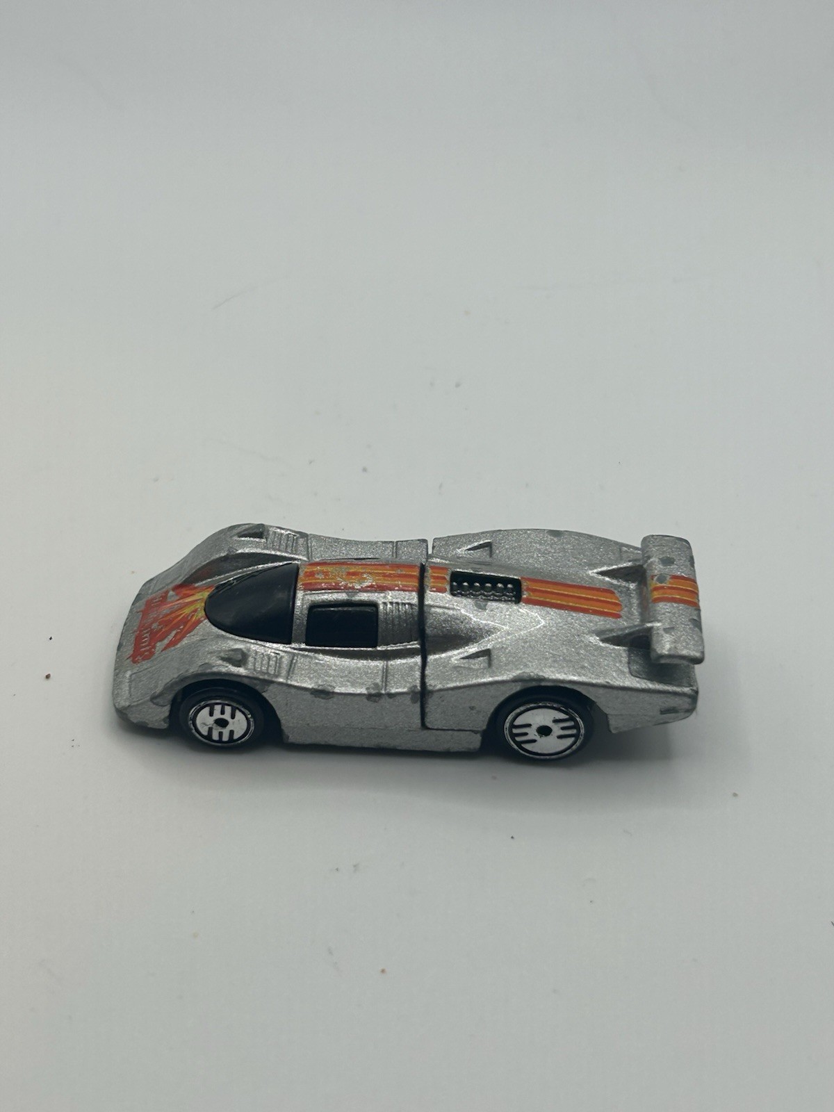 Hot Wheels Sol-Aire CX4 Ultra Hots Silver Car /w Flames Hong Kong