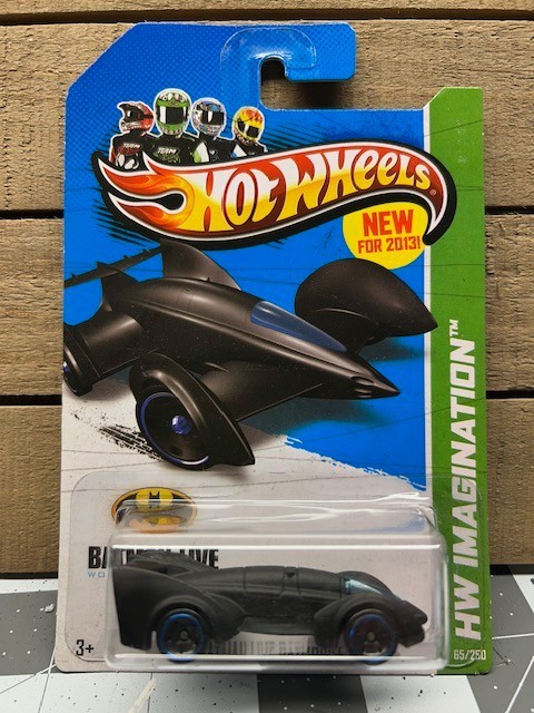 HOT WHEELS BATMAN LIVE BATMOBILE HW IMAGINATION 1/64 DIECAST CAR ©2012
