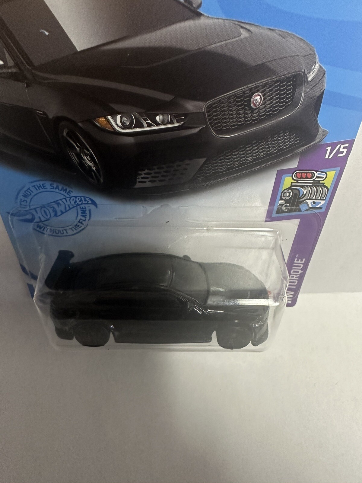 Hot Wheels Black Jaguar XE SV Project 8 2021 HW Torque