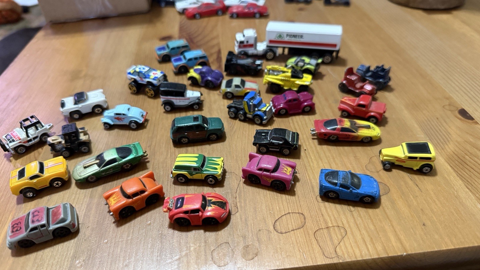 Large Lot Mixture Micro Machines, Pullbacks, And A Couple Other Types,