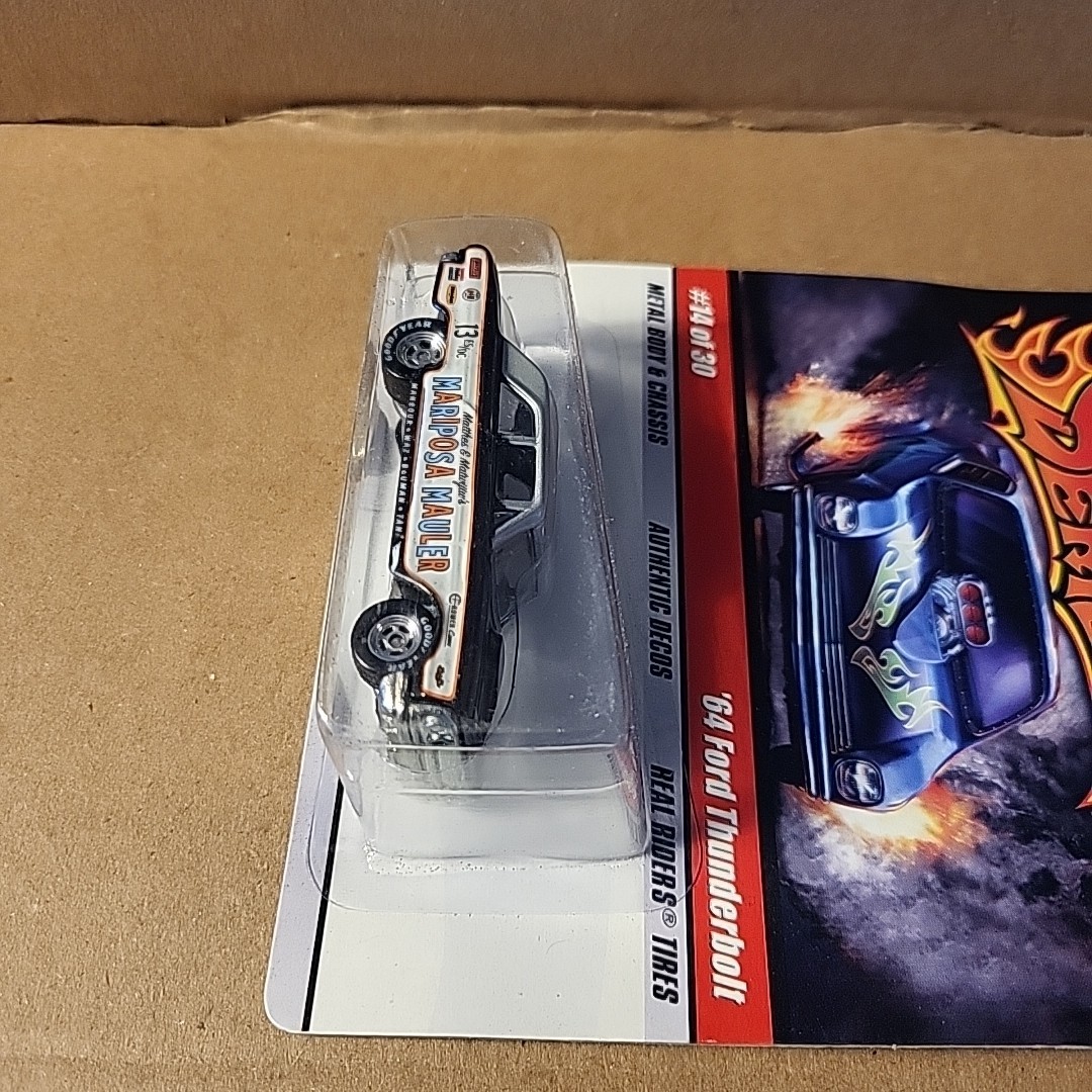 Hot Wheels Drag Strip Demons 2008 14/30 ’64 Ford Thunderbolt Real Riders