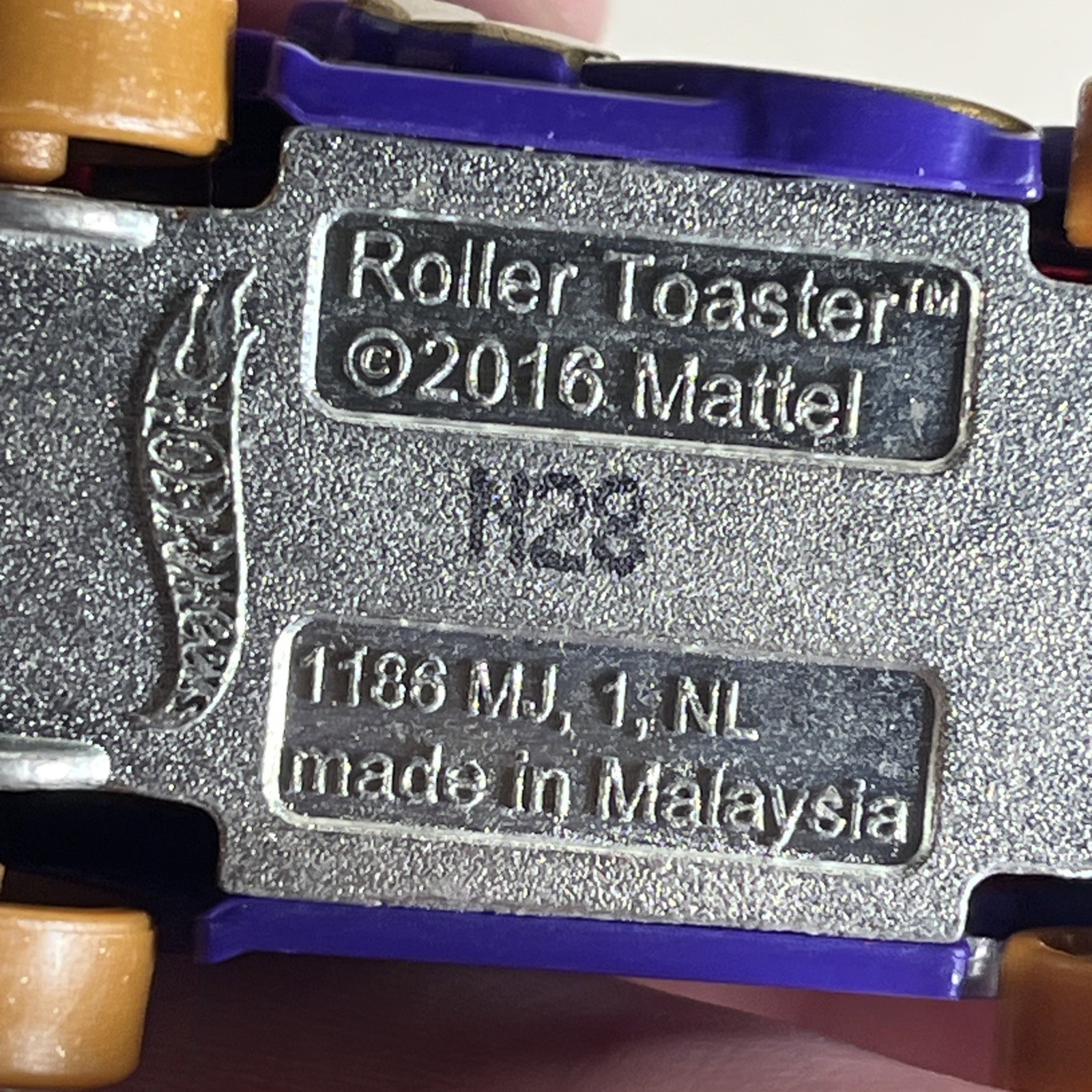 2016 Hot Wheels Purple Roller Toaster Toy Car Mattel