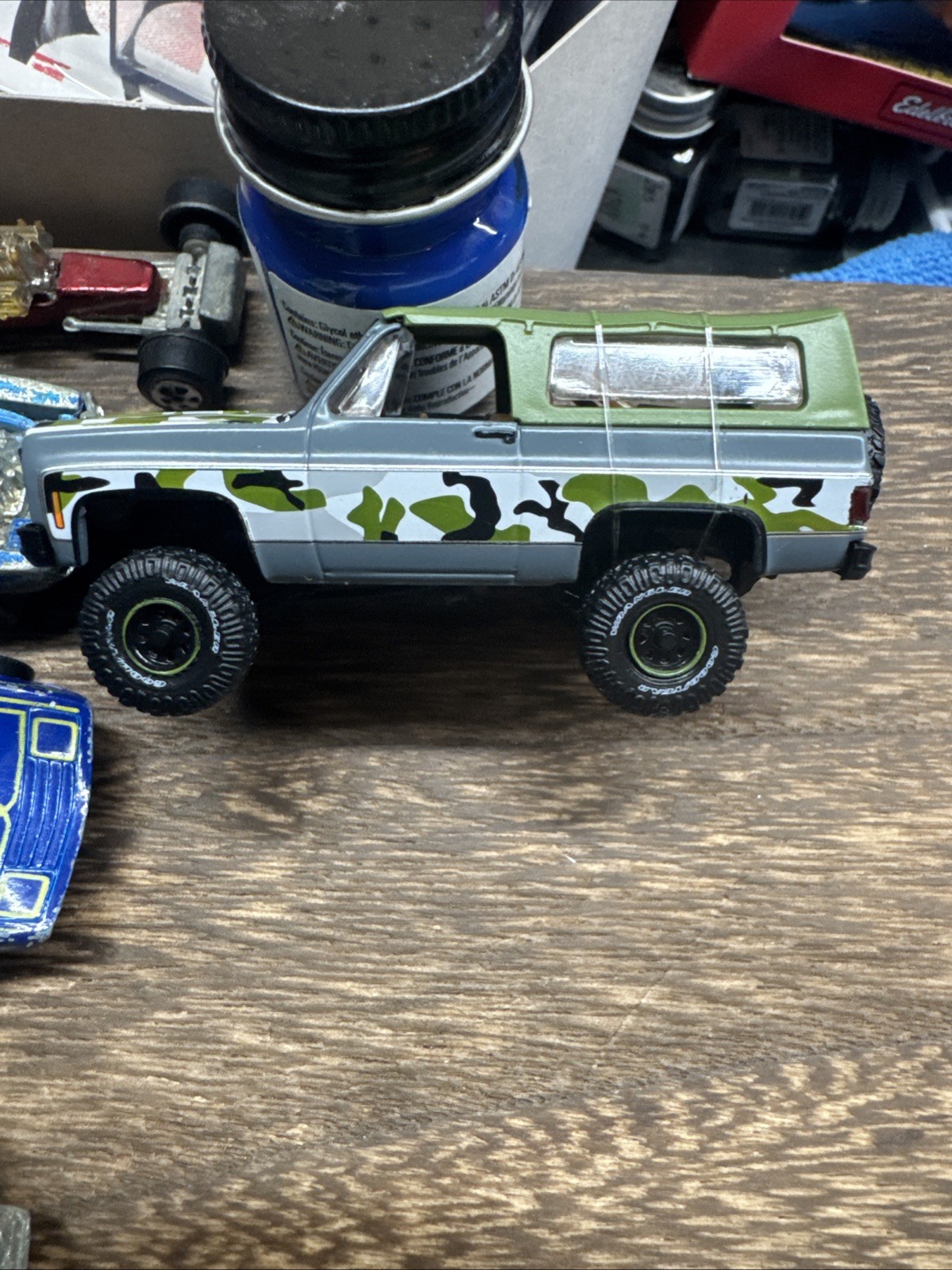 M2 MACHINES 1973 GMC JIMMY SIERRA 4X4 – Removable Top – LOOSE – 1/64