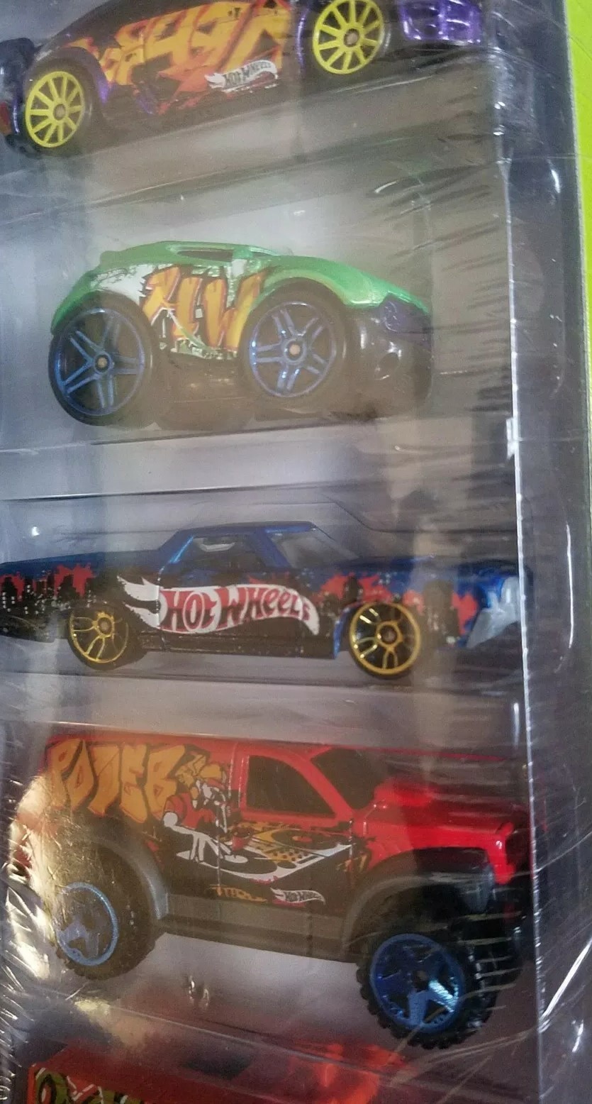 New Sealed Hot Wheels HW Workshop Graffiti Rides 5-Pack 2014 (USA SHIPS FREE)