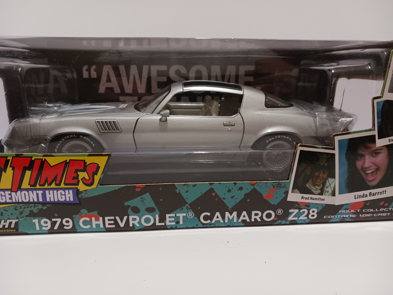 Rare 1:18 “Fast Times At Ridgemont High” 1979 Z/28 Camaro, Made by Greenlight,