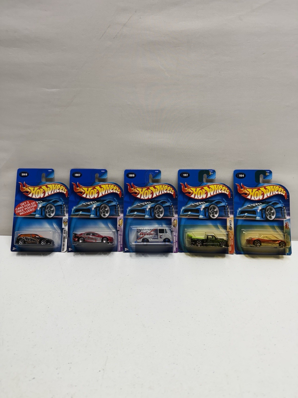 2003 Hot Wheels Cars -Various – 35 Year Anniversary Vintage Lot Of 10 New