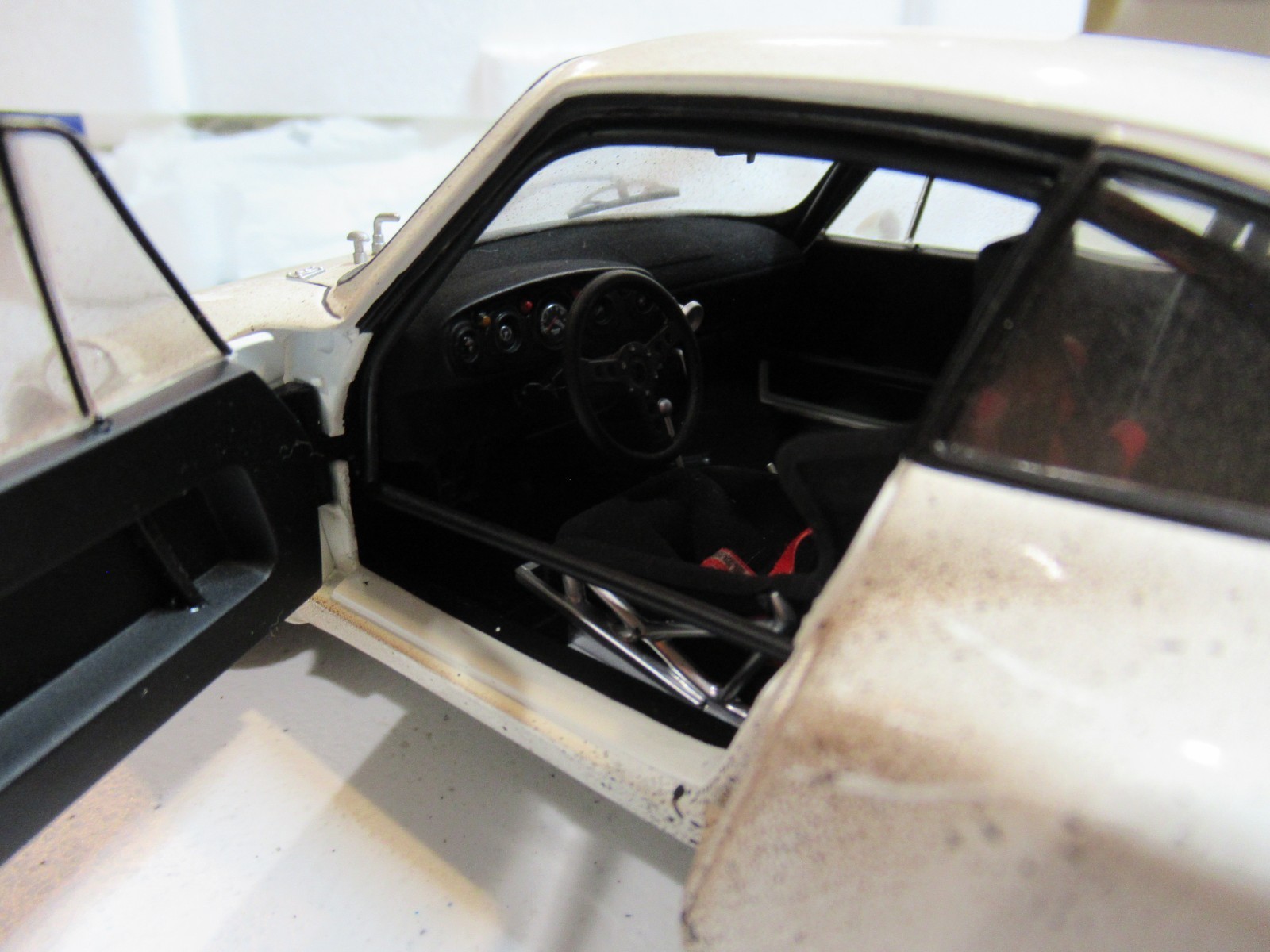 1976 Porsche 935 White Works Prototype Ultra Rare Finish Line Plus FLP Exoto