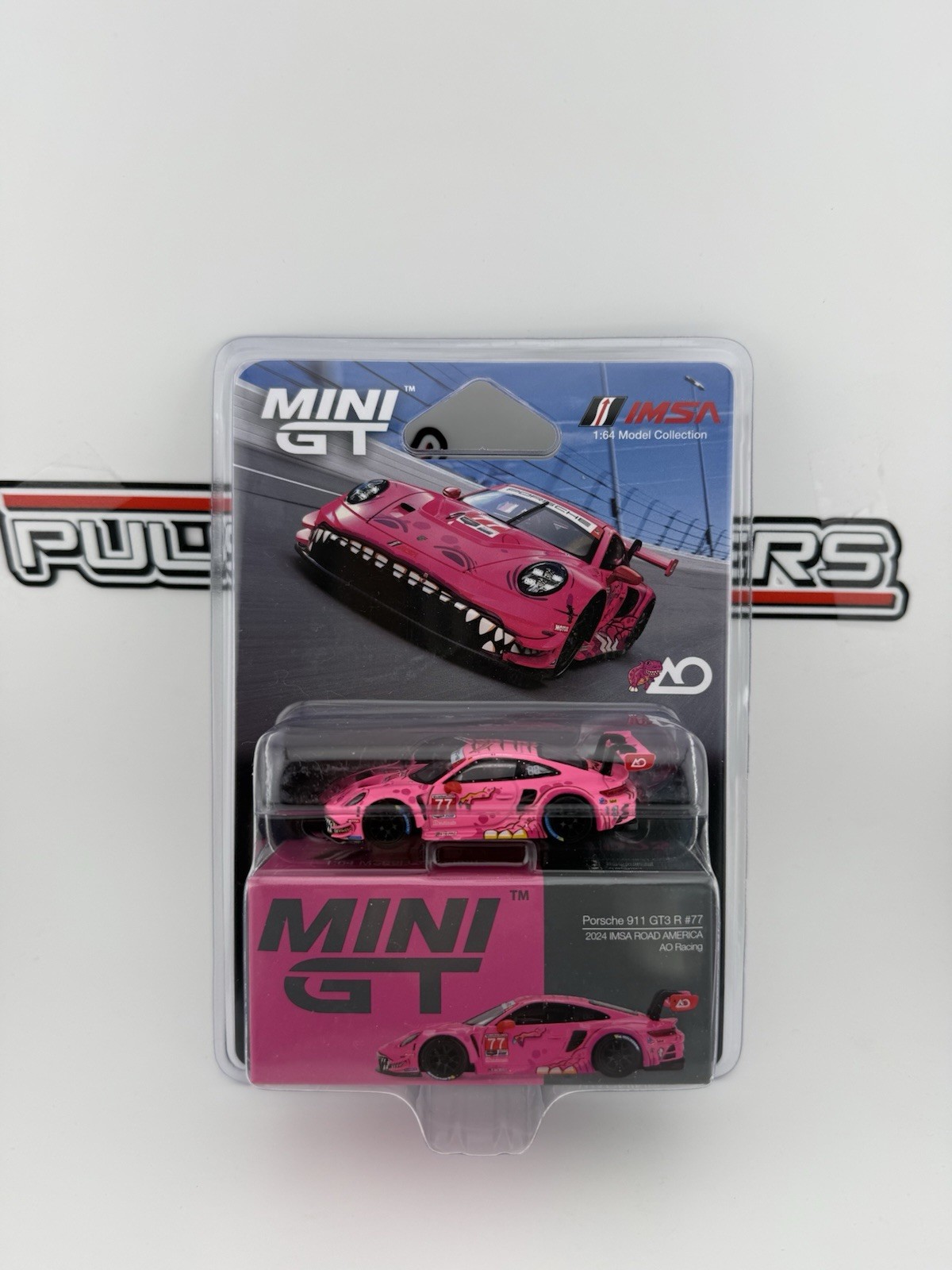 Porsche 911 GT3 R #77 2024 IMSA Road America AO Racing Roxy Mini GT 01052