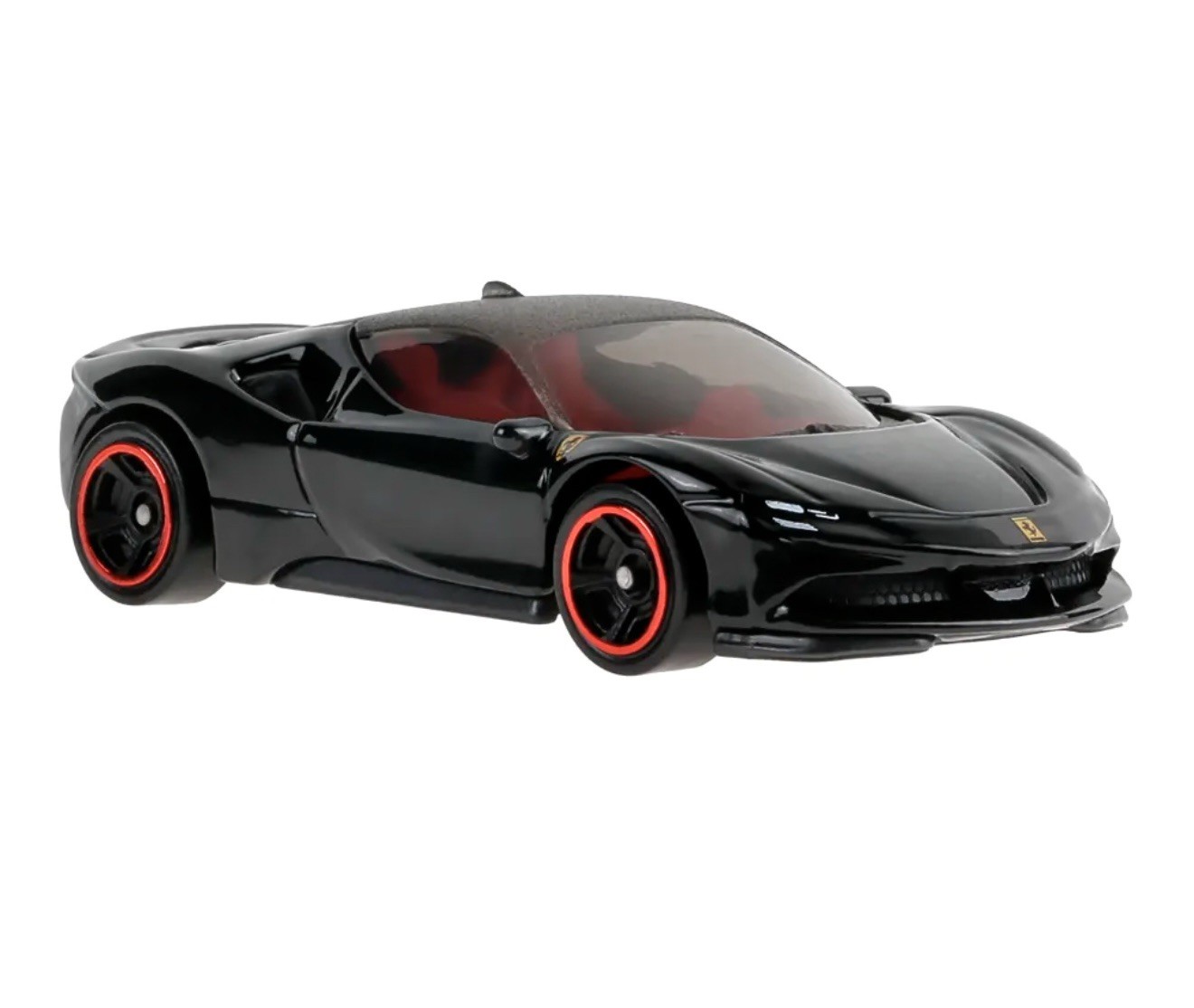 Hot Wheels Ferrari SF90 Stradale Black Red Diecast Car 1:64 Boys Girls 3+ Years