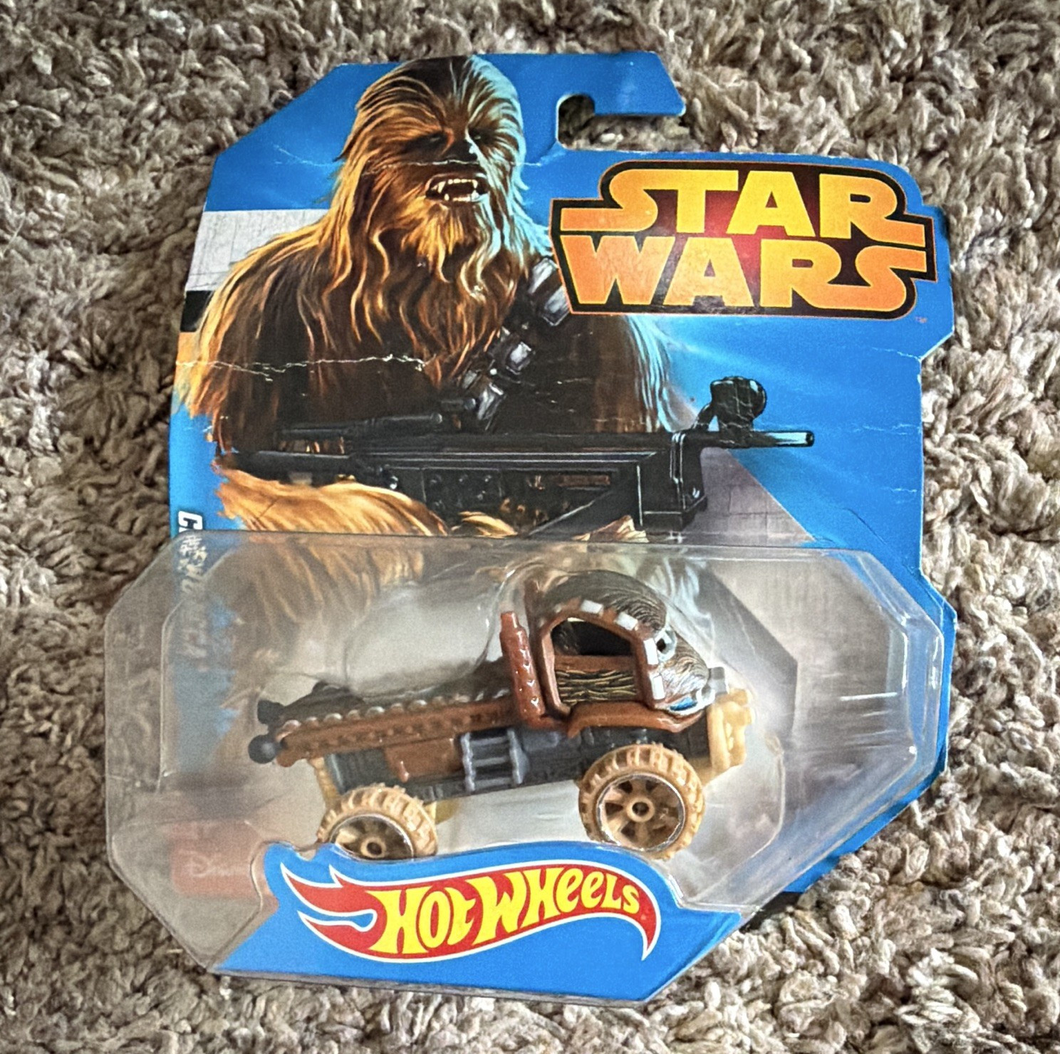 Hot Wheels Star Wars Chewbacca Truck 1:64 Diecast Brown/Black/Tan 2014