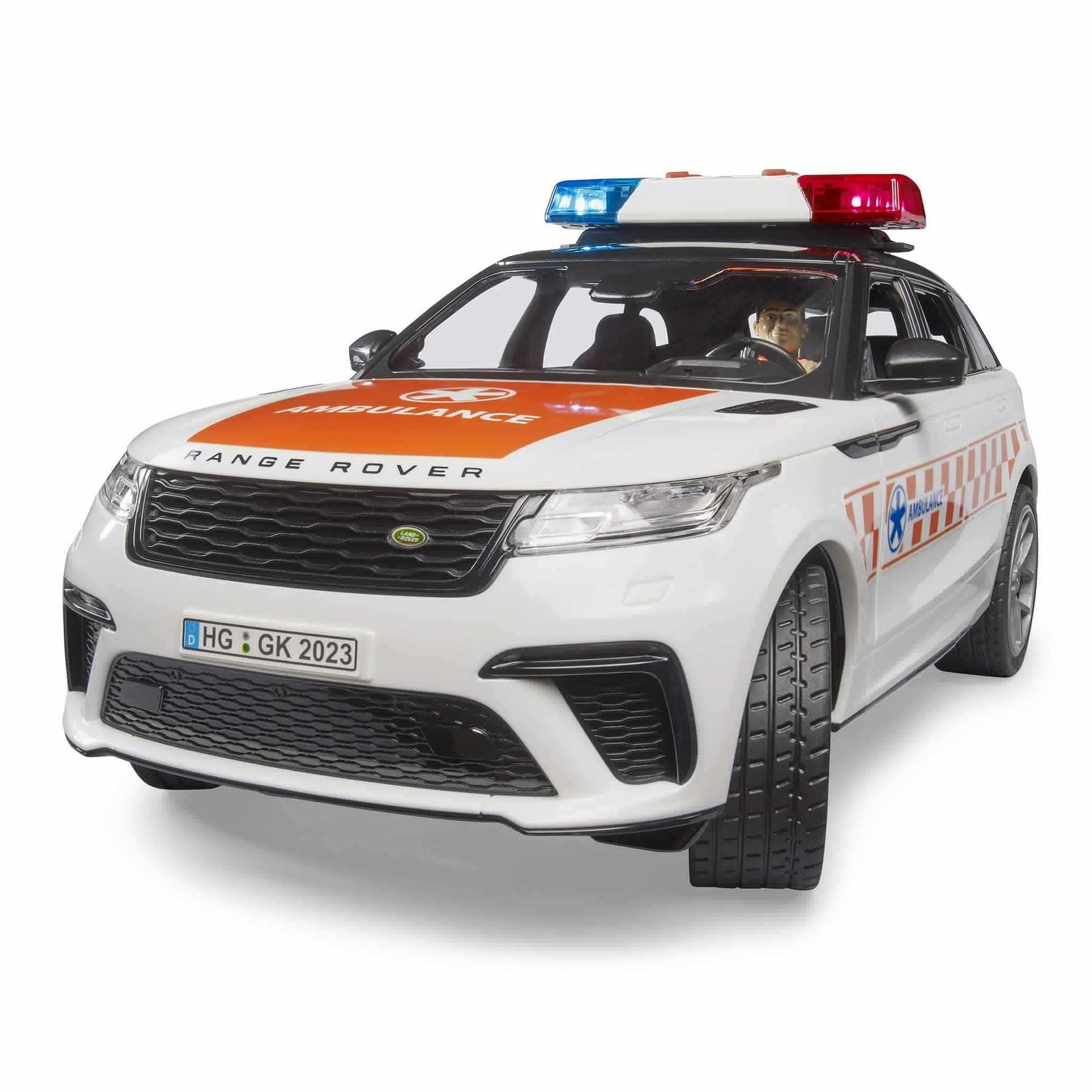 Bruder 1/16 Range Rover Velar Emergency Vehicle with Driver 02885