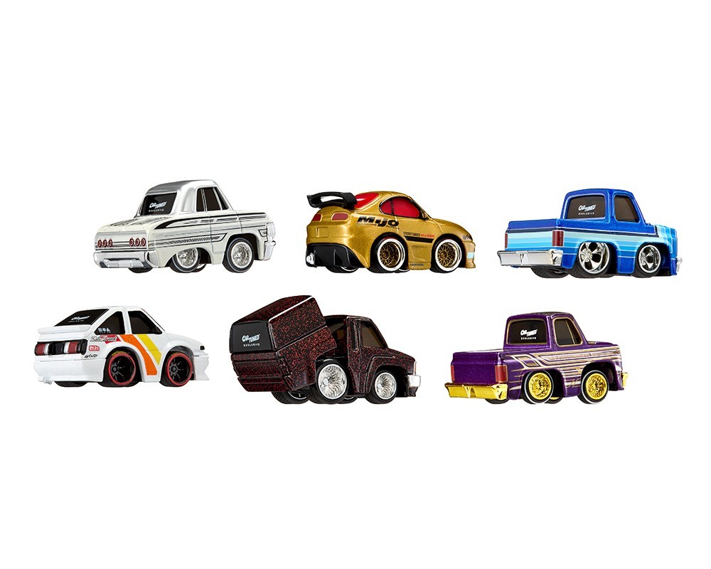 CarTuned 1:64 Mijo Exclusives Series MJ1 Assortment of 6 Cars Set, Factory Seal