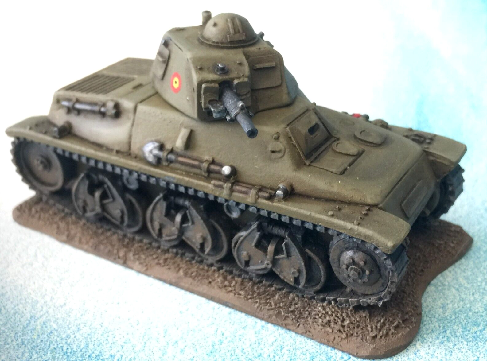 Medium Tank Professionally Hand Painted s308