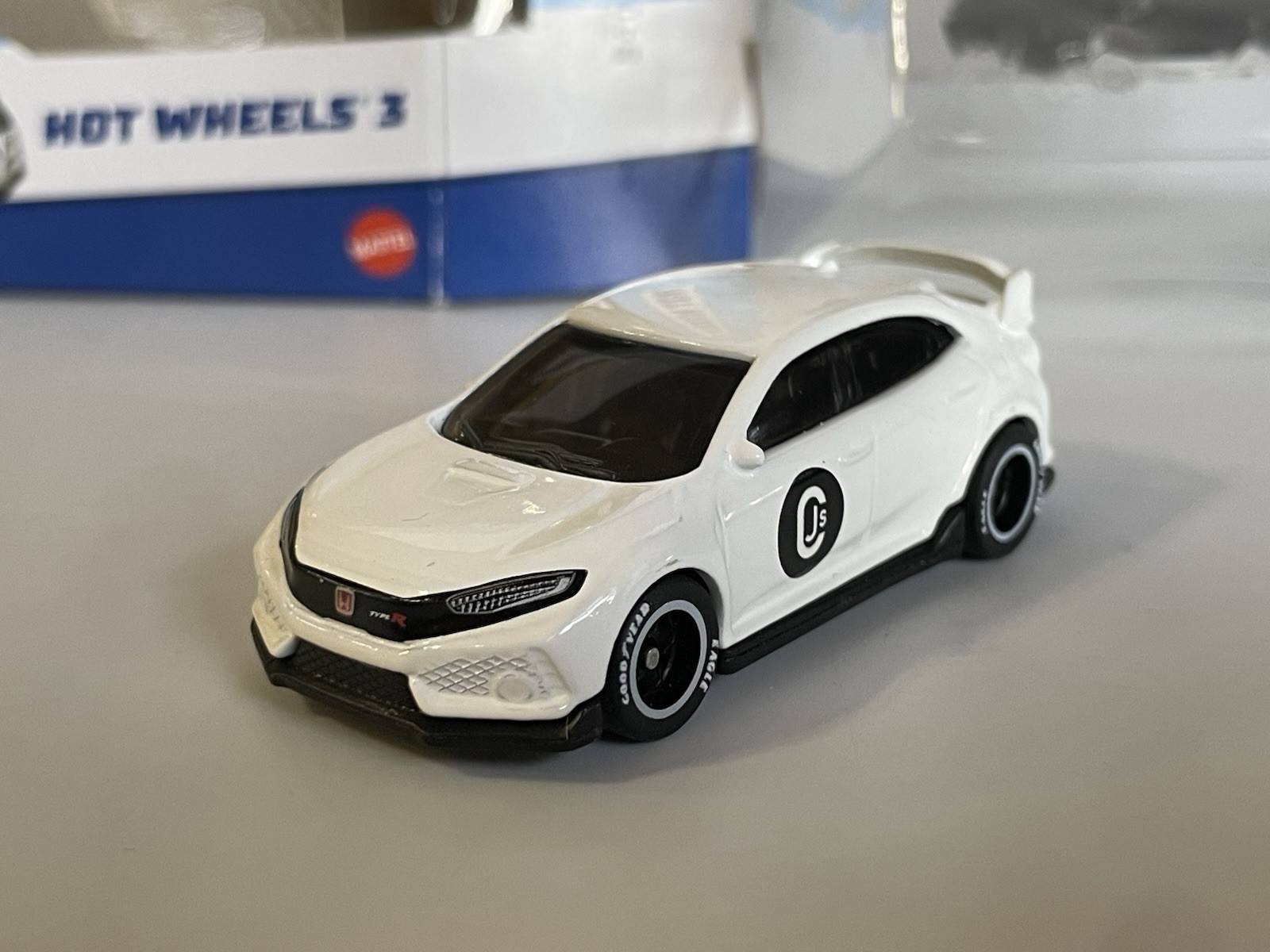 Hot Wheels Ronin Run Honda Civic Type R + CUSTOM 3 Pack (wheel swaps)