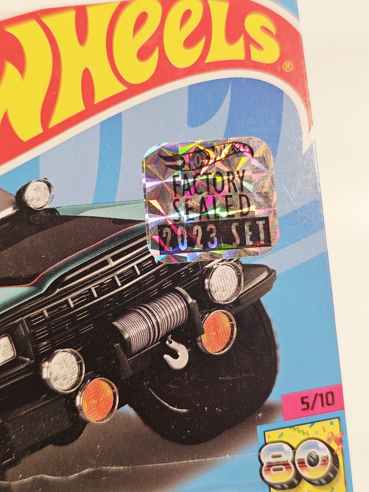 2023 Hot Wheels Kroger Exclusive 1988 Jeep Wagoneer Factory Sealed Sticker Teal