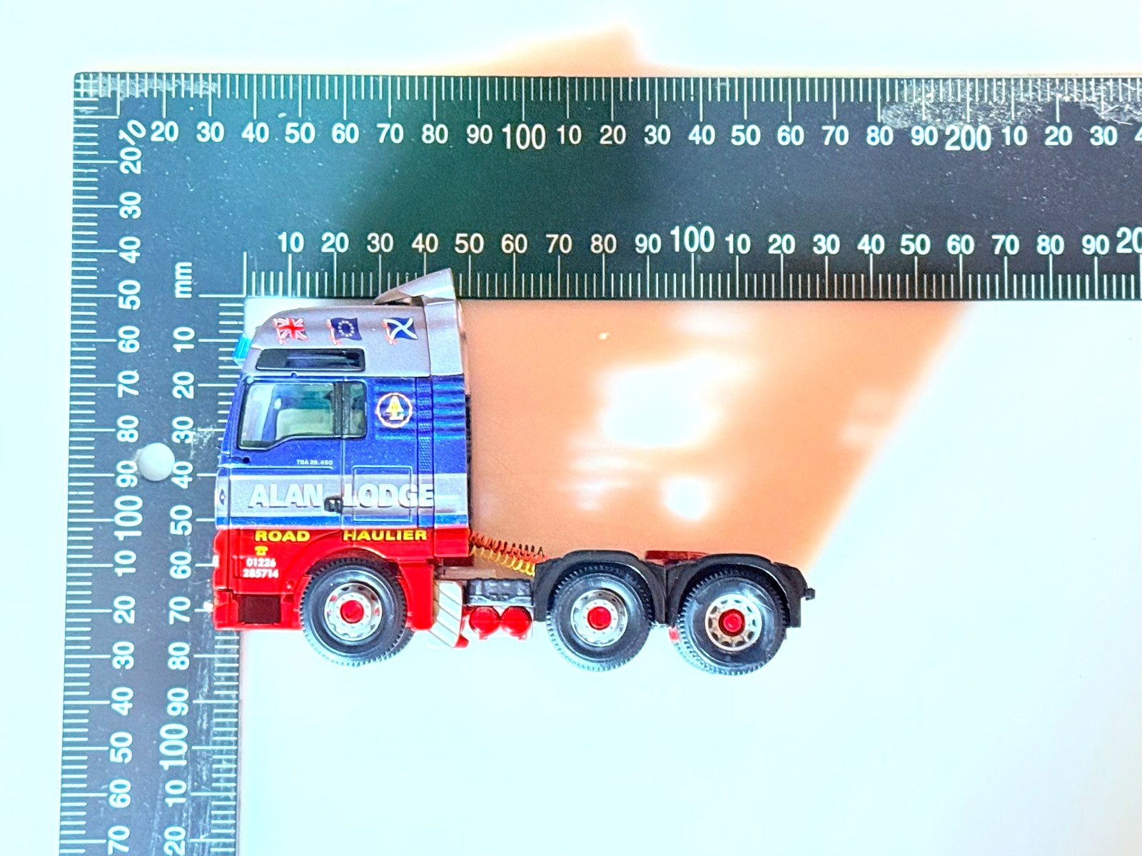 CORGI MAN TGA TRACTOR UNIT MODEL ONLY ALAN LODGE CC99164 1:50