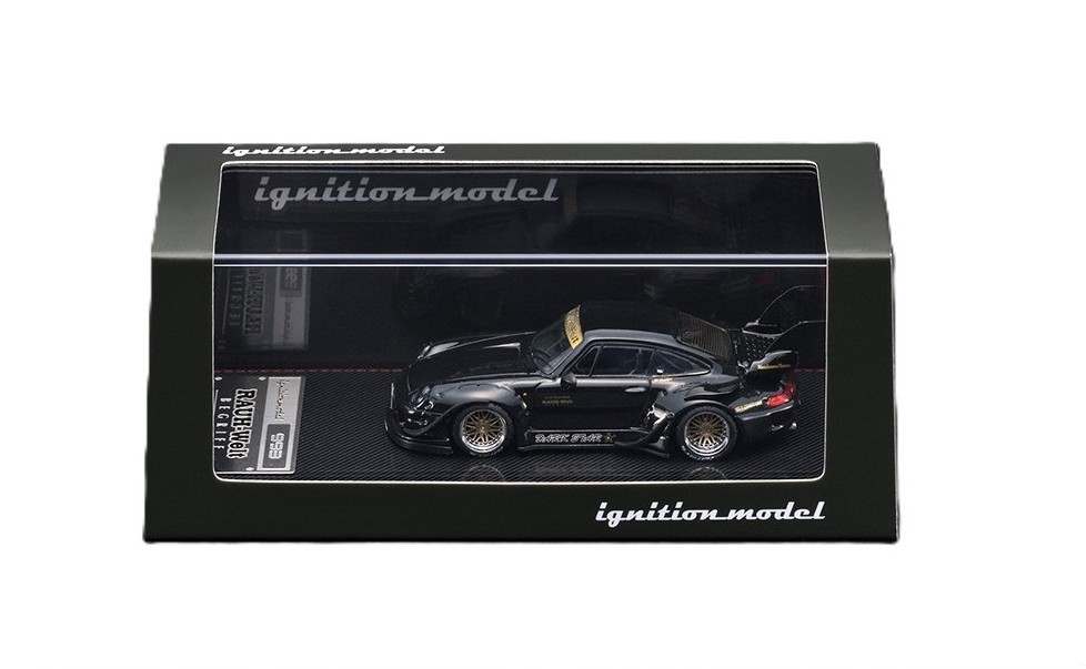 Ignition Model 1:64 Porsche 911 Rauh-Welt Begriff RWB 993 Black IG3870