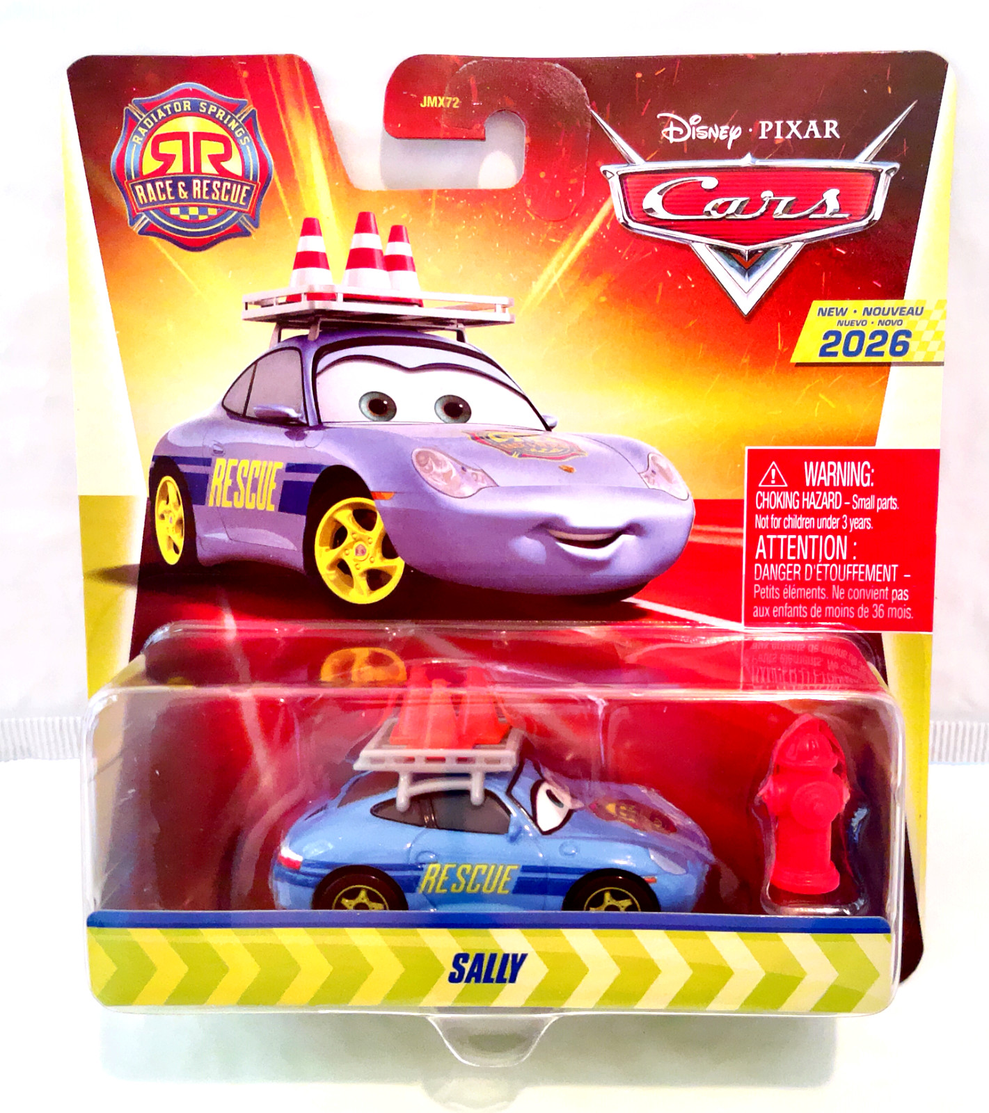6 Disney Pixar Cars Race & Rescue Kathy Sarge Mater Sally Guido & Luigi McQueen