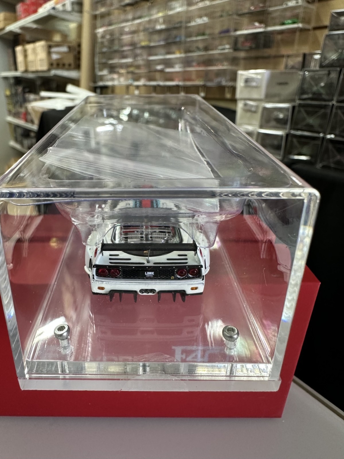 FERRARI F40 MARTINI LBWK LIBERTY WALK REAR OPENS 1/64 CAR BY STAR MODELS SM