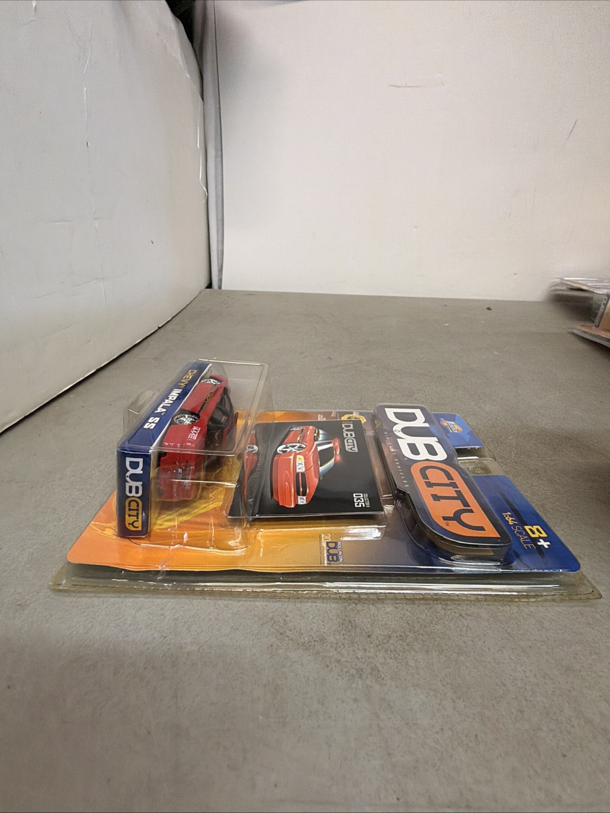 2003 Jada 1:64 Dub City Fire Dept Chevy Impala SS #035 – Red – Diecast – New