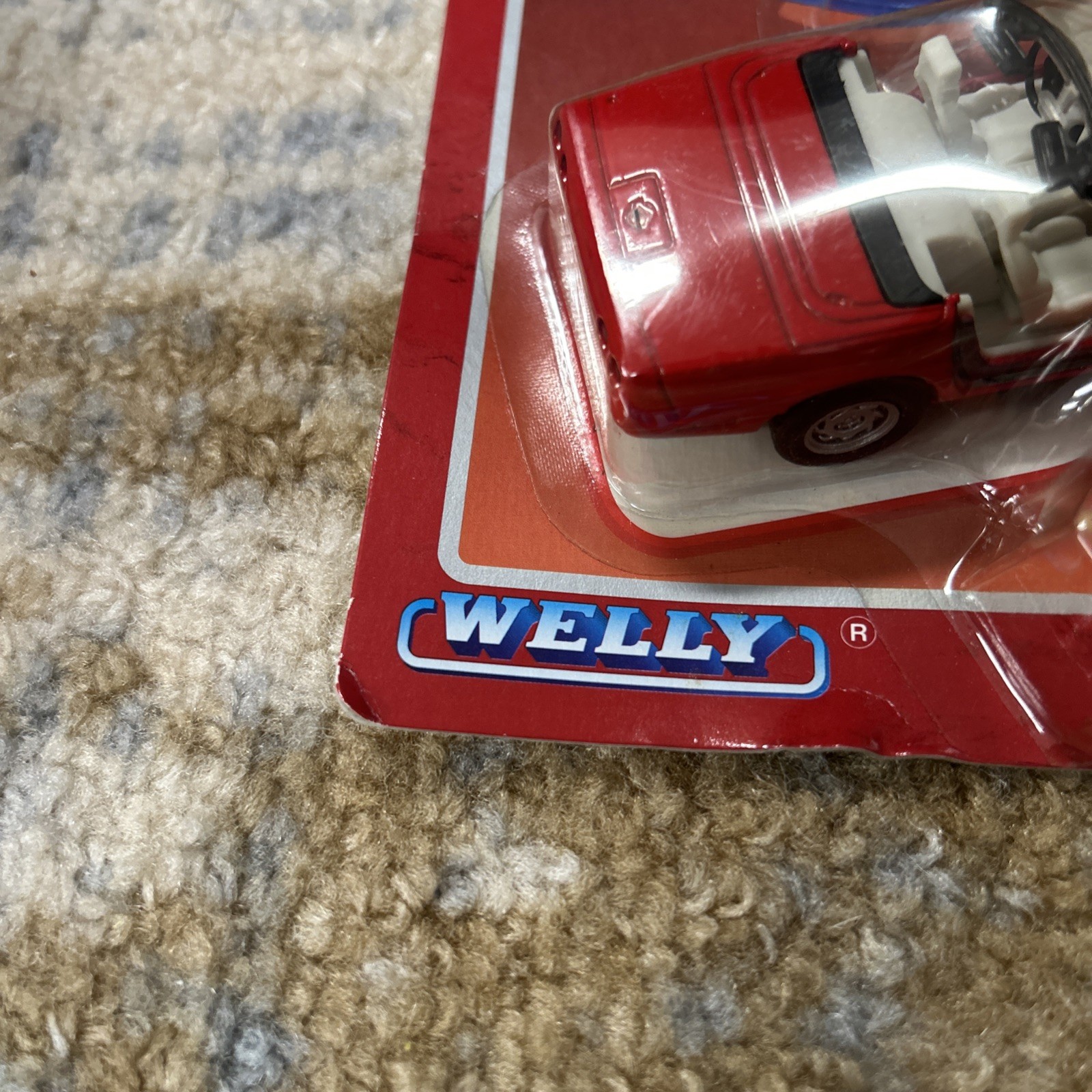 Welly Deluxe Racer Single Die Cast Metal And Plastic Corvette NIP