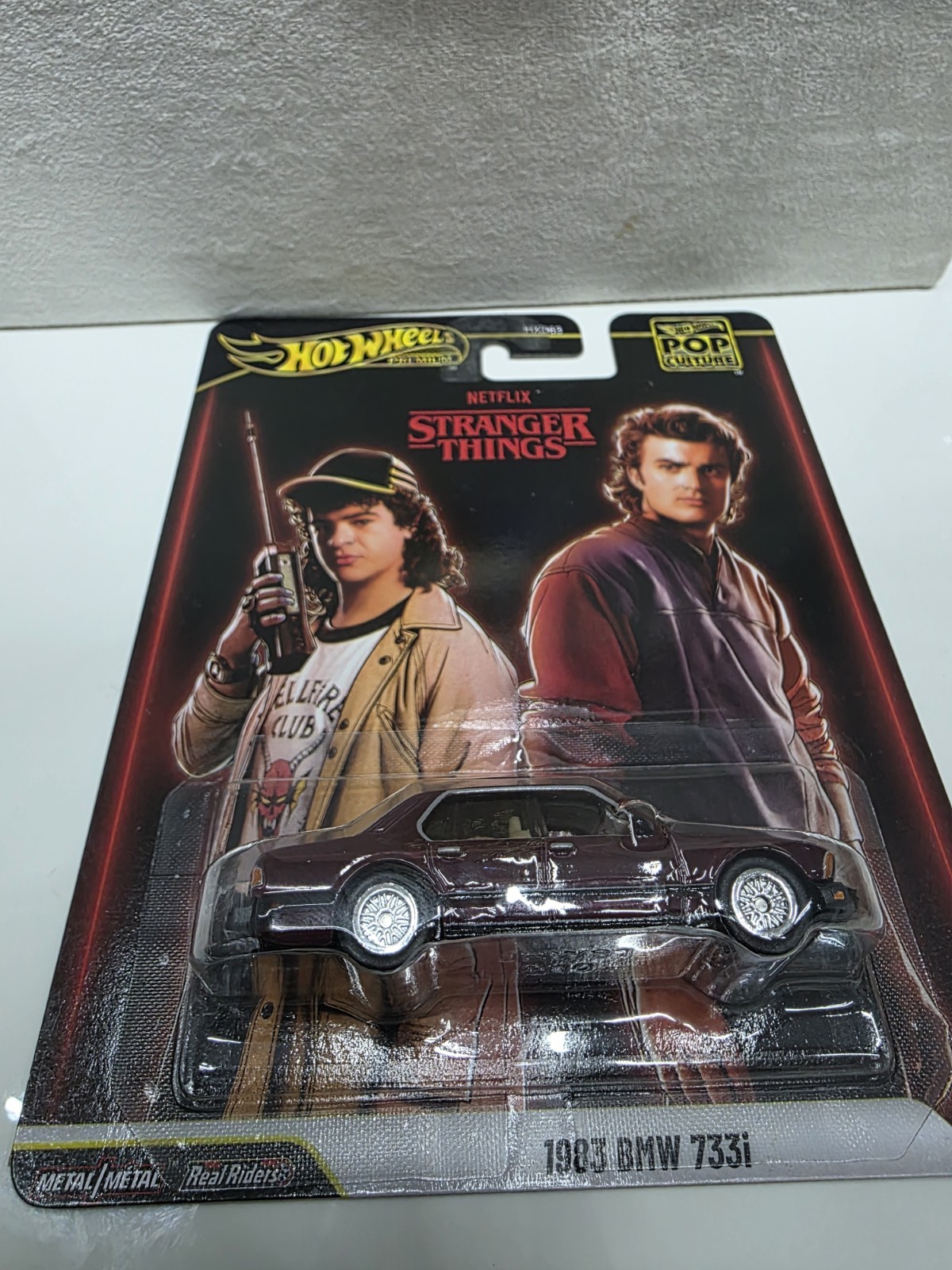 Hot Wheels Premium 2025 Pop Culture Stranger Things 1983 BMW 733i Diecast Car
