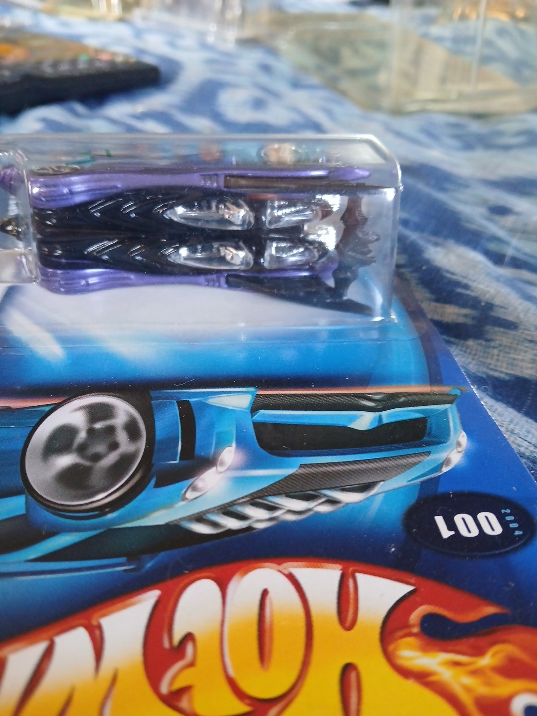 HOT WHEELS 2004 First Editions 1/100 Purple With GREY BASE. VHTF