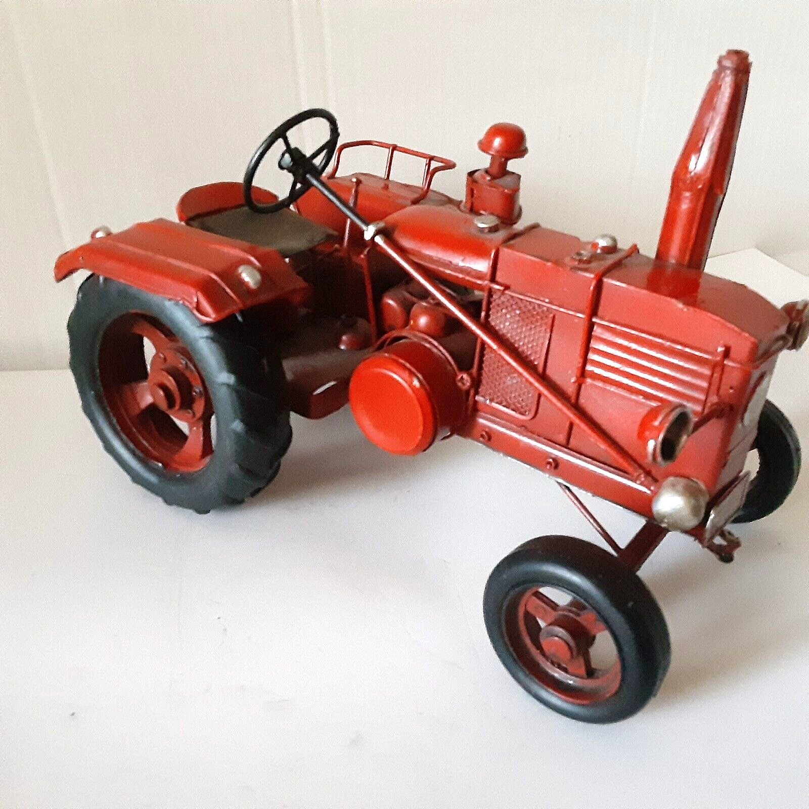 Farm Tractor Steampunk Design Sheetmetal 10″ Inches Vintage 1/16 PLEASE READ
