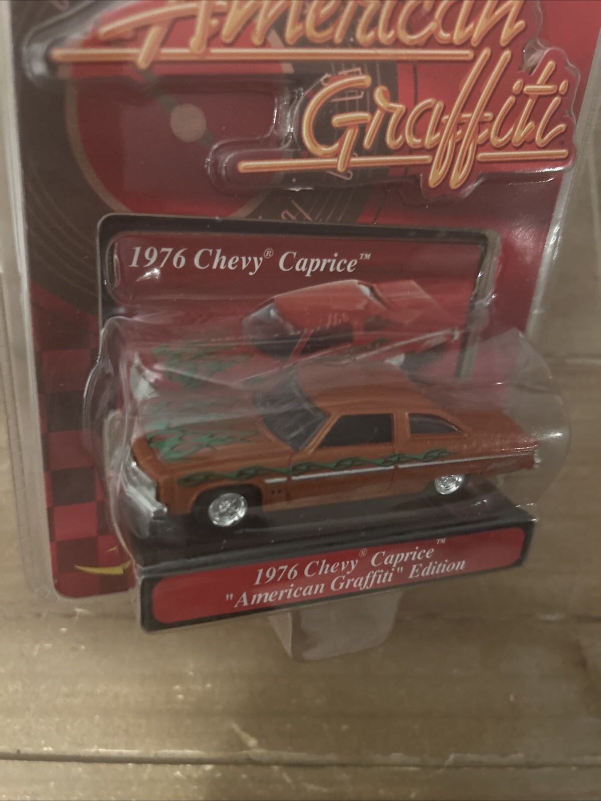 AMERICAN GRAFFITI 1976 CHEVY CAPRICE MOTOR MAX CHEVROLET RARE RED VHTF 76 Impala