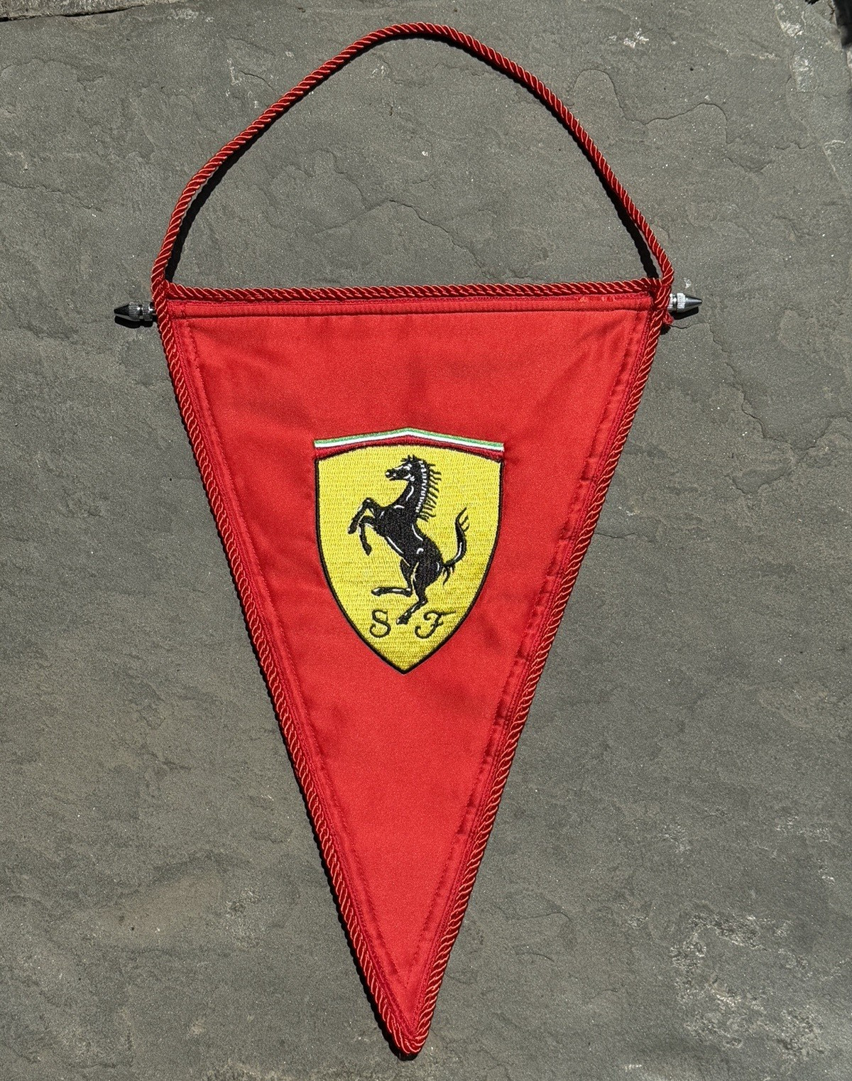 Ferrari Red Hanging Banner Pennant Official Licensed Product