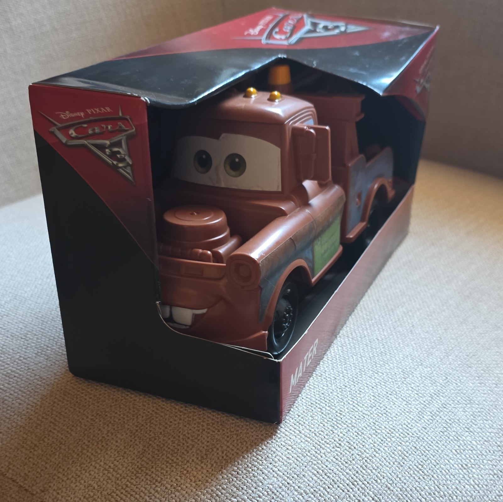 Disney Pixar Cars Mater Tow Truck Diecast Vehicle Brown/Blue Unopened Box
