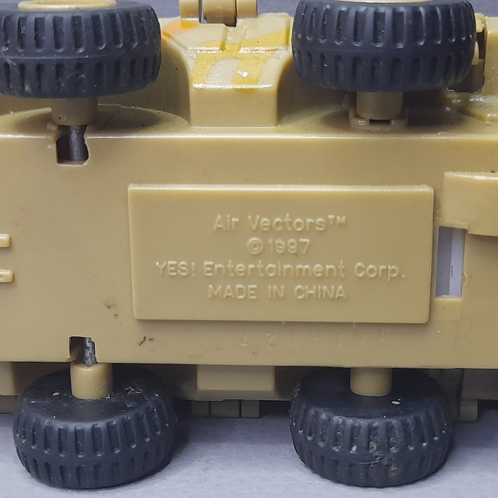 Air Vectors Storm Cruiser 1997 Yes! Entertainment Company Retro 90s Army Vehicle