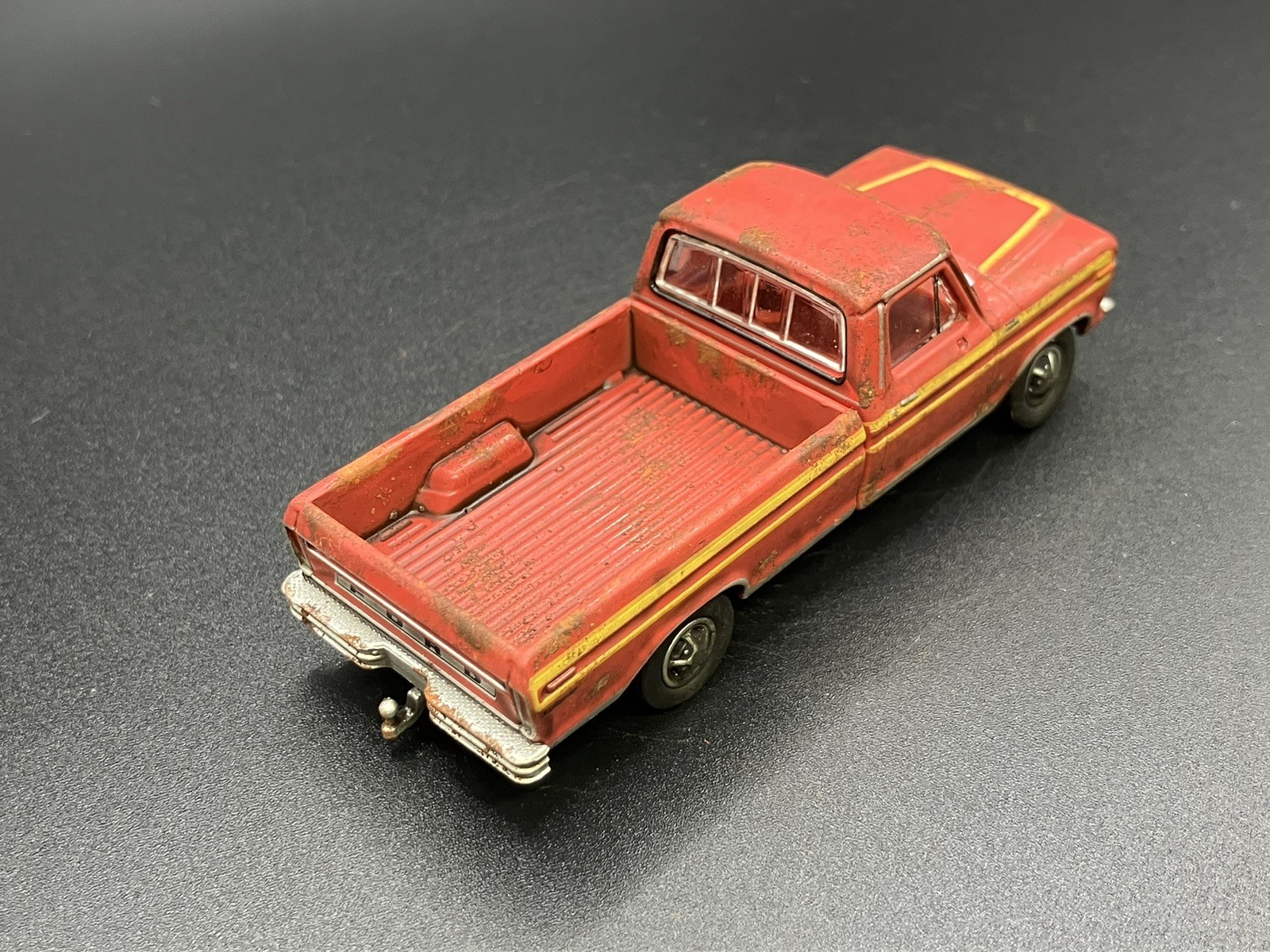 1978 Ford F-150 Ranger Truck Weathered Rusty Barn Find 1/64 Diecast Custom