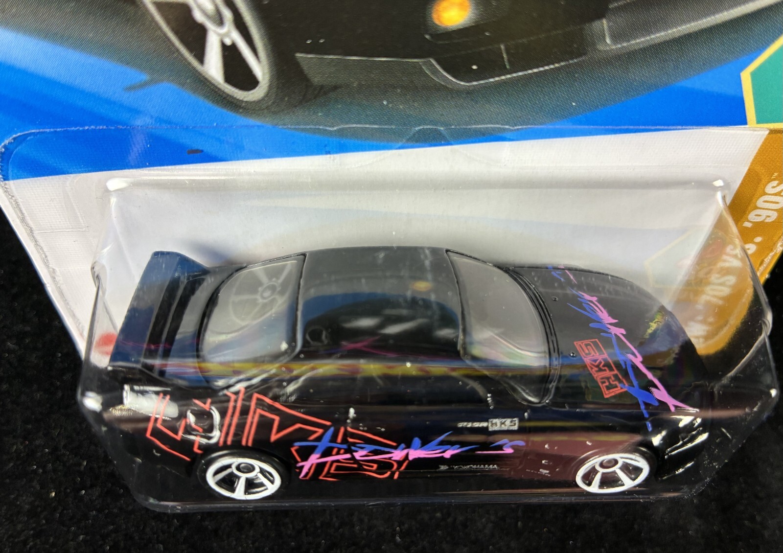 2025 Hot Wheels Black & Blue Nissan Skyline GT-R BCNR33 HKS JDM, #144 Lot of 2