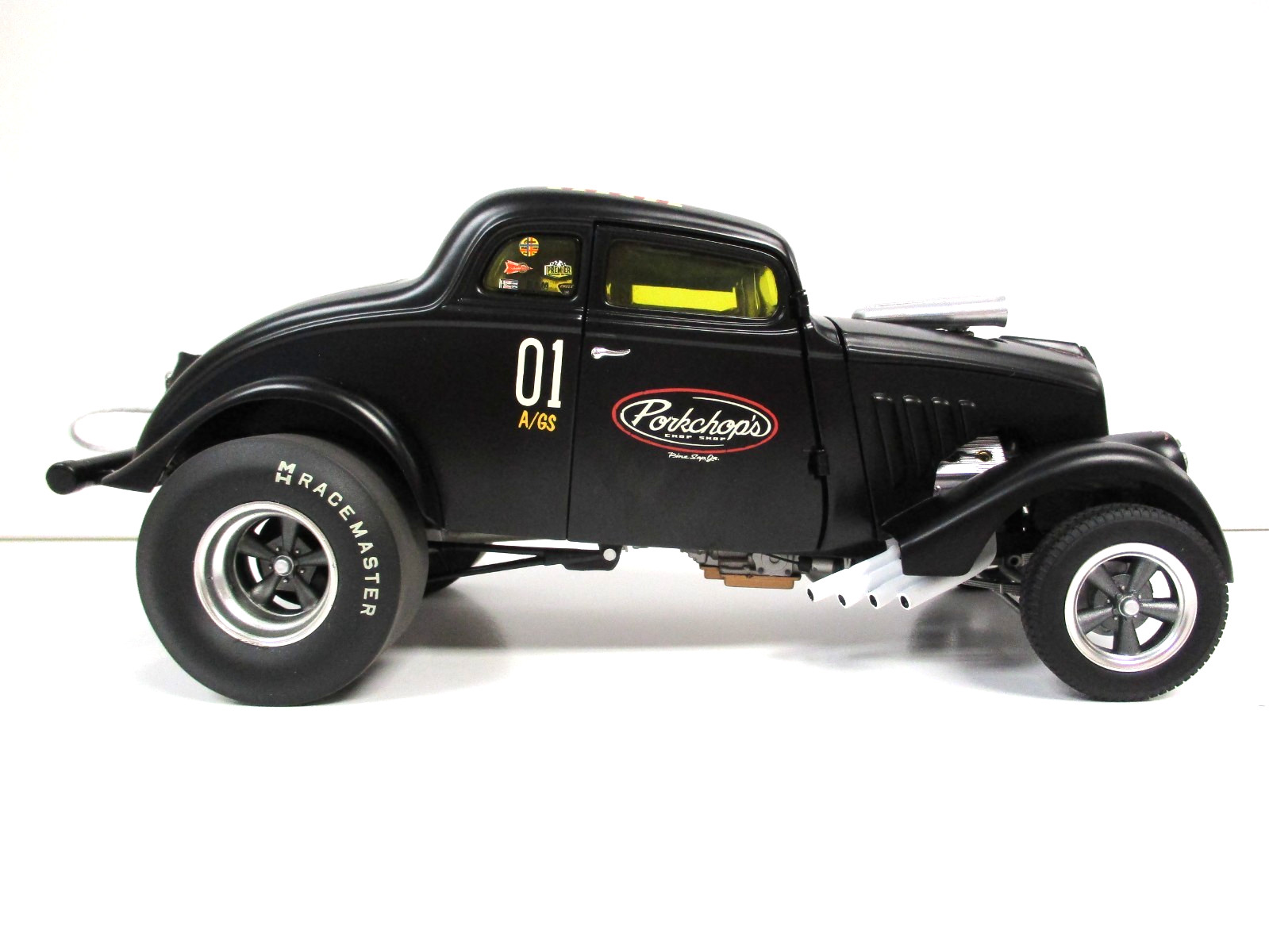 ACME – PORKCHOP’S 1933 WILLYS GASSER DRAG CAR – 1/18 DIECAST