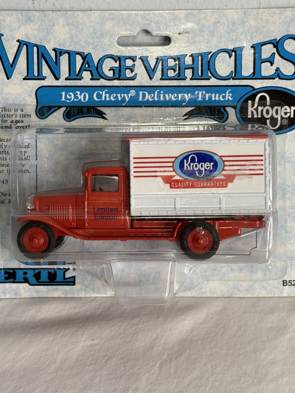 ERTL Vintage Vehicles 1930 Chevy Kroger Delivery Truck NIB