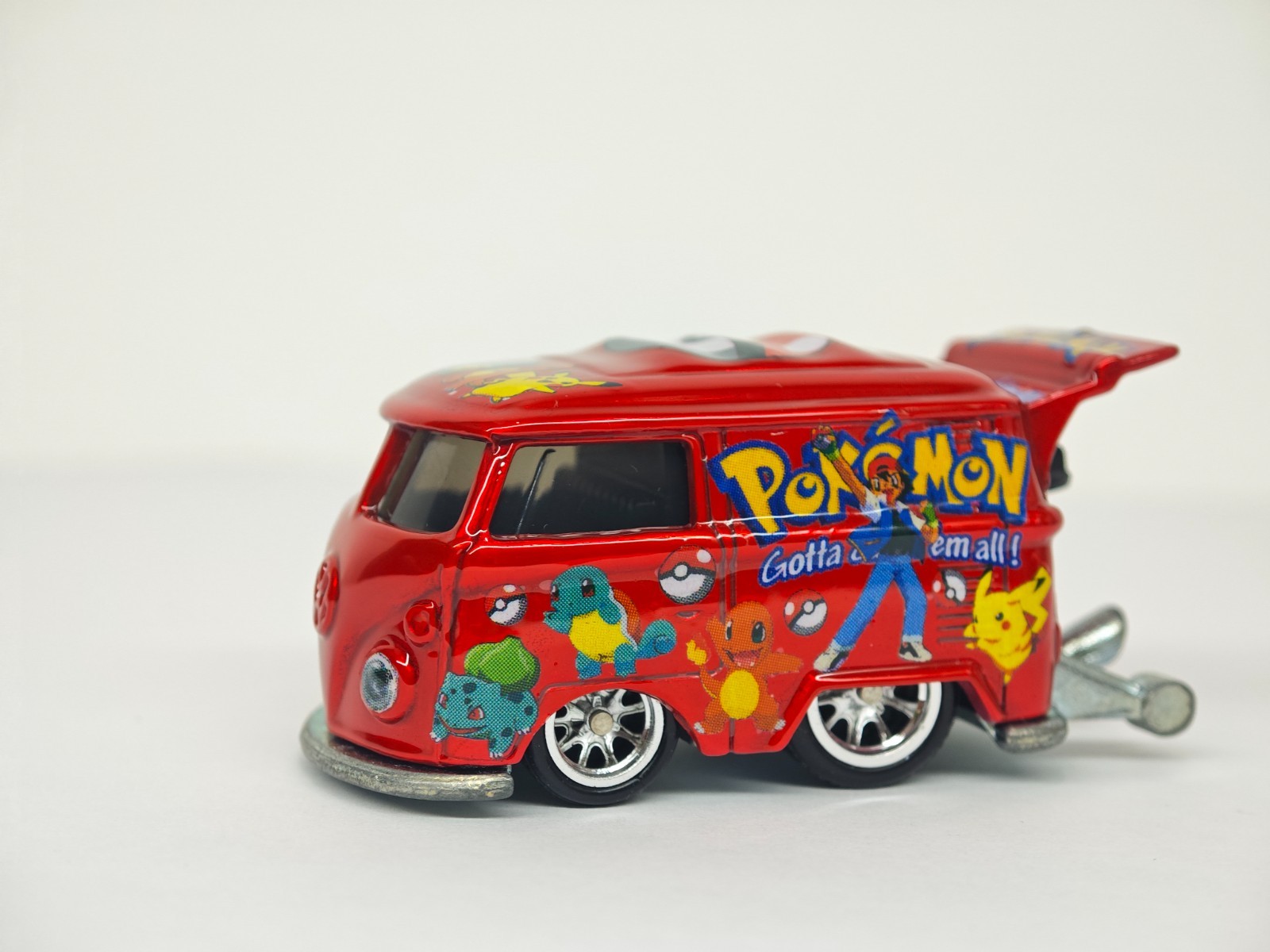 Hot Wheels Kool Kombi Custom Super Red Spectraflame Pokemon For Fans Collectors